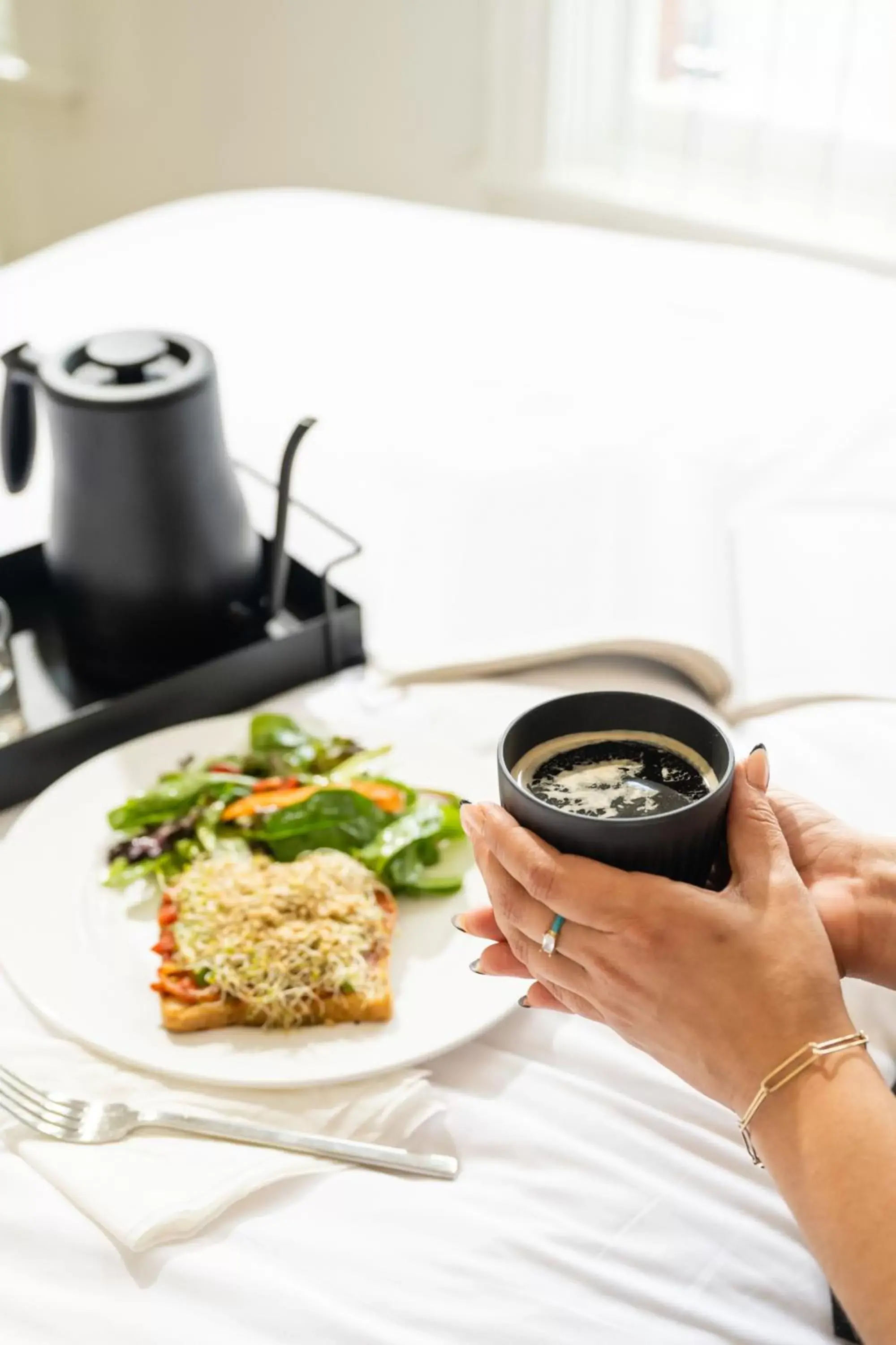 Food close-up in Gladstone House Food close-up in Gladstone House