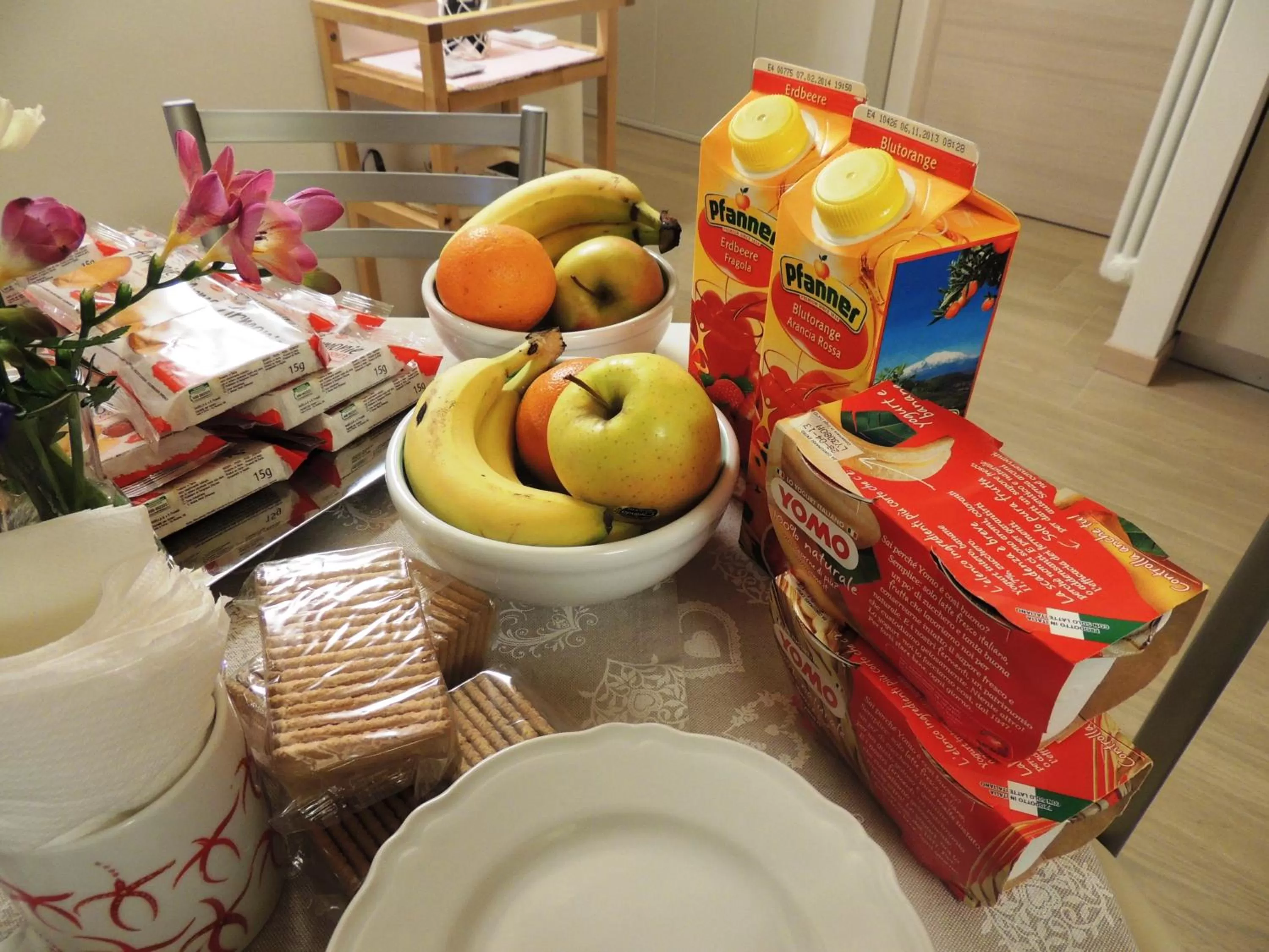 Food and drinks in B&B La Casa di Rosa