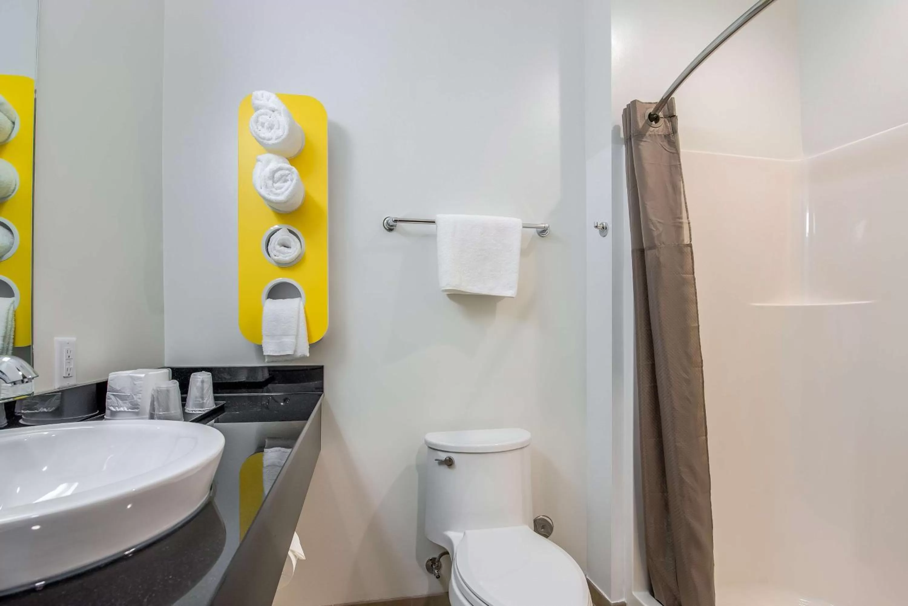 Bathroom in Motel 6-Mankato, MN