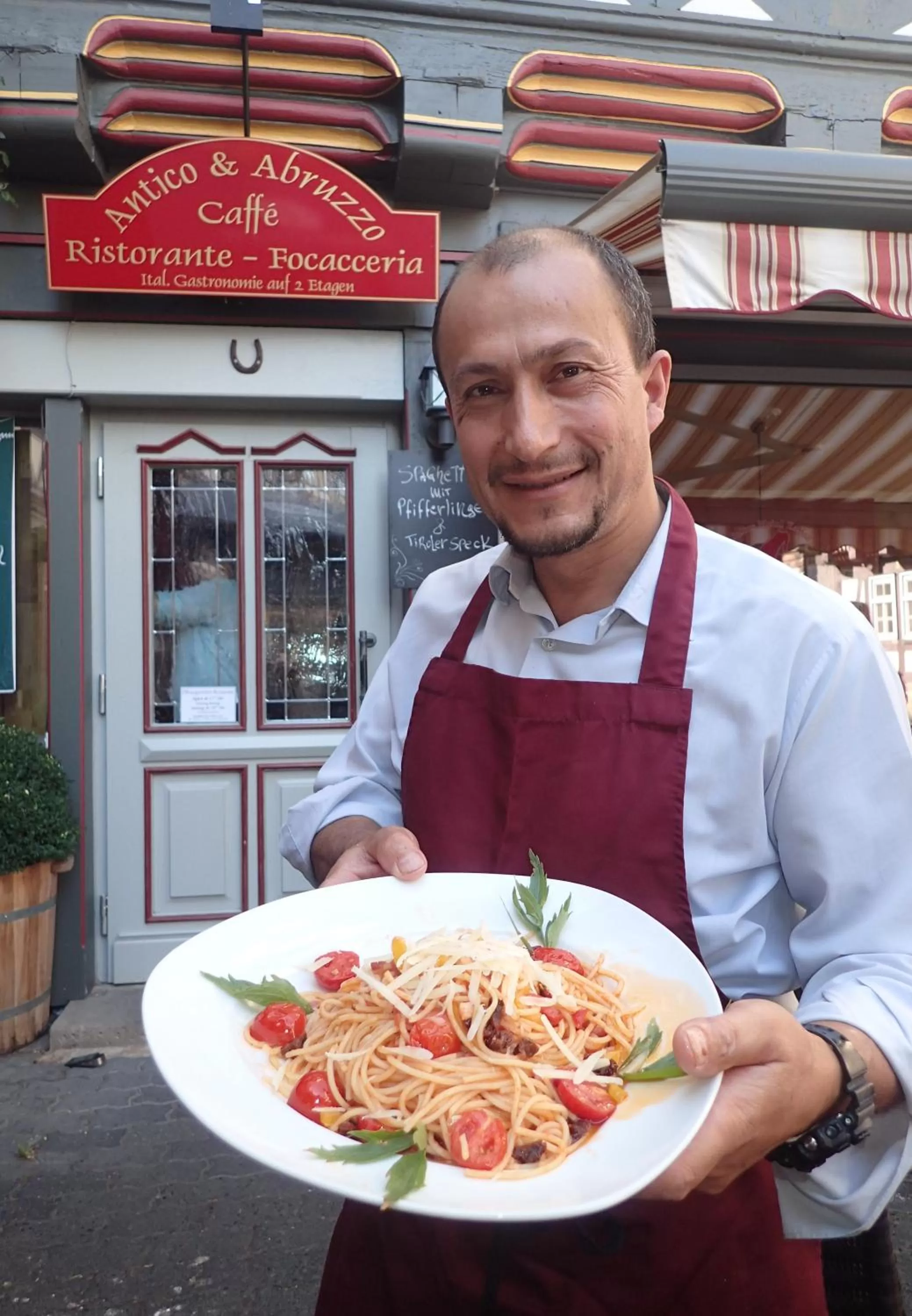 Restaurant/places to eat in Fachwerk-Hotel Eisenbart