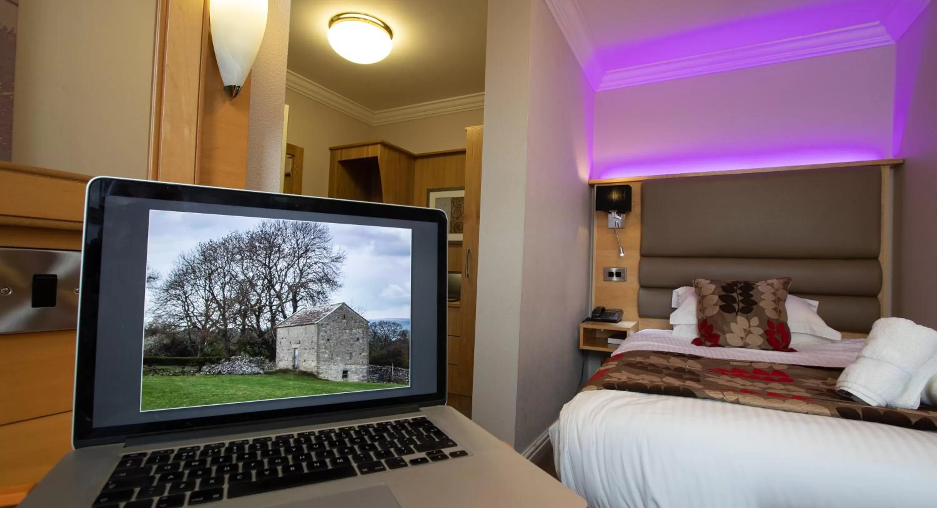 Bedroom, Bed in Crown Spa Hotel Scarborough by Compass Hospitality