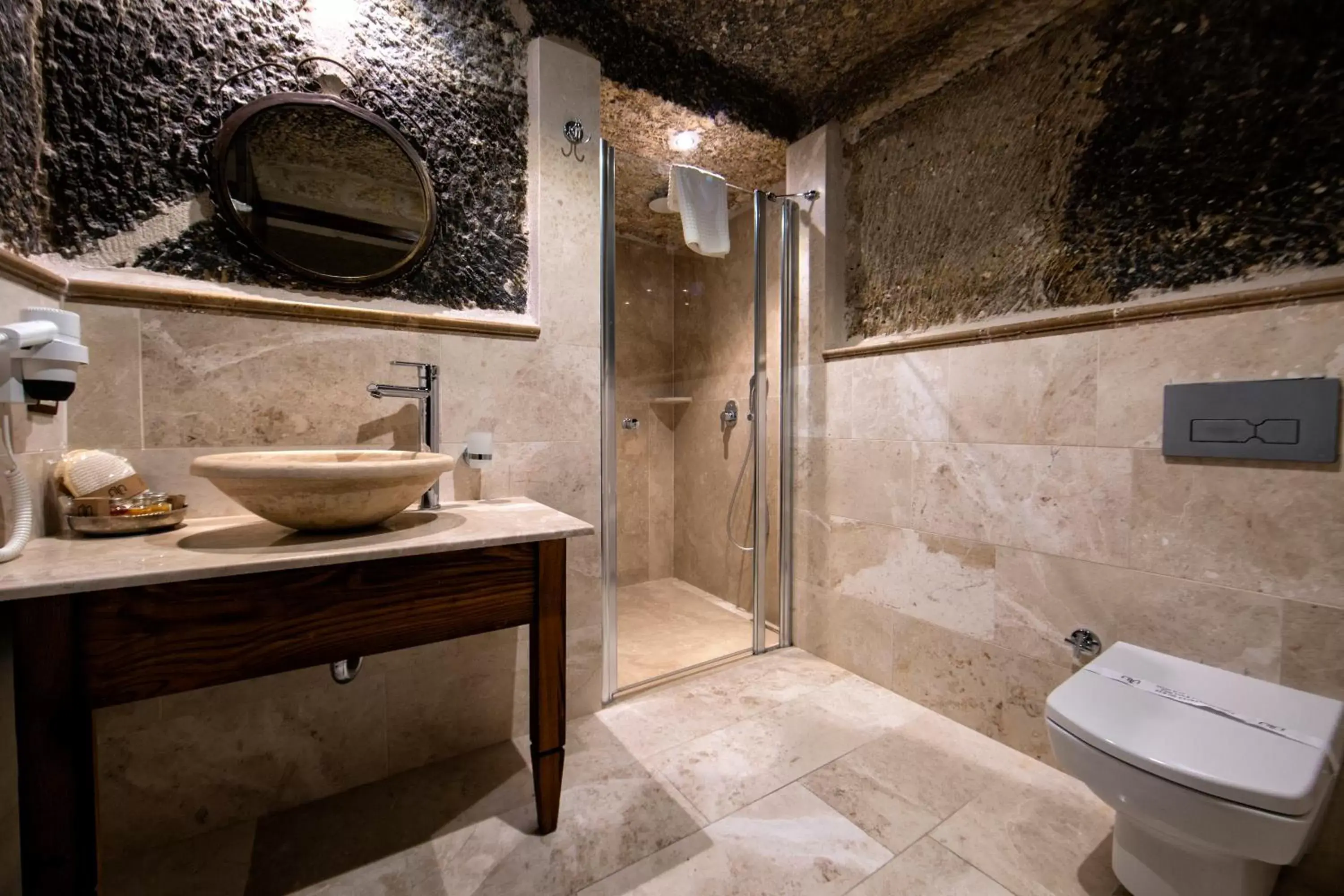 Bathroom in Aza Cave Cappadocia