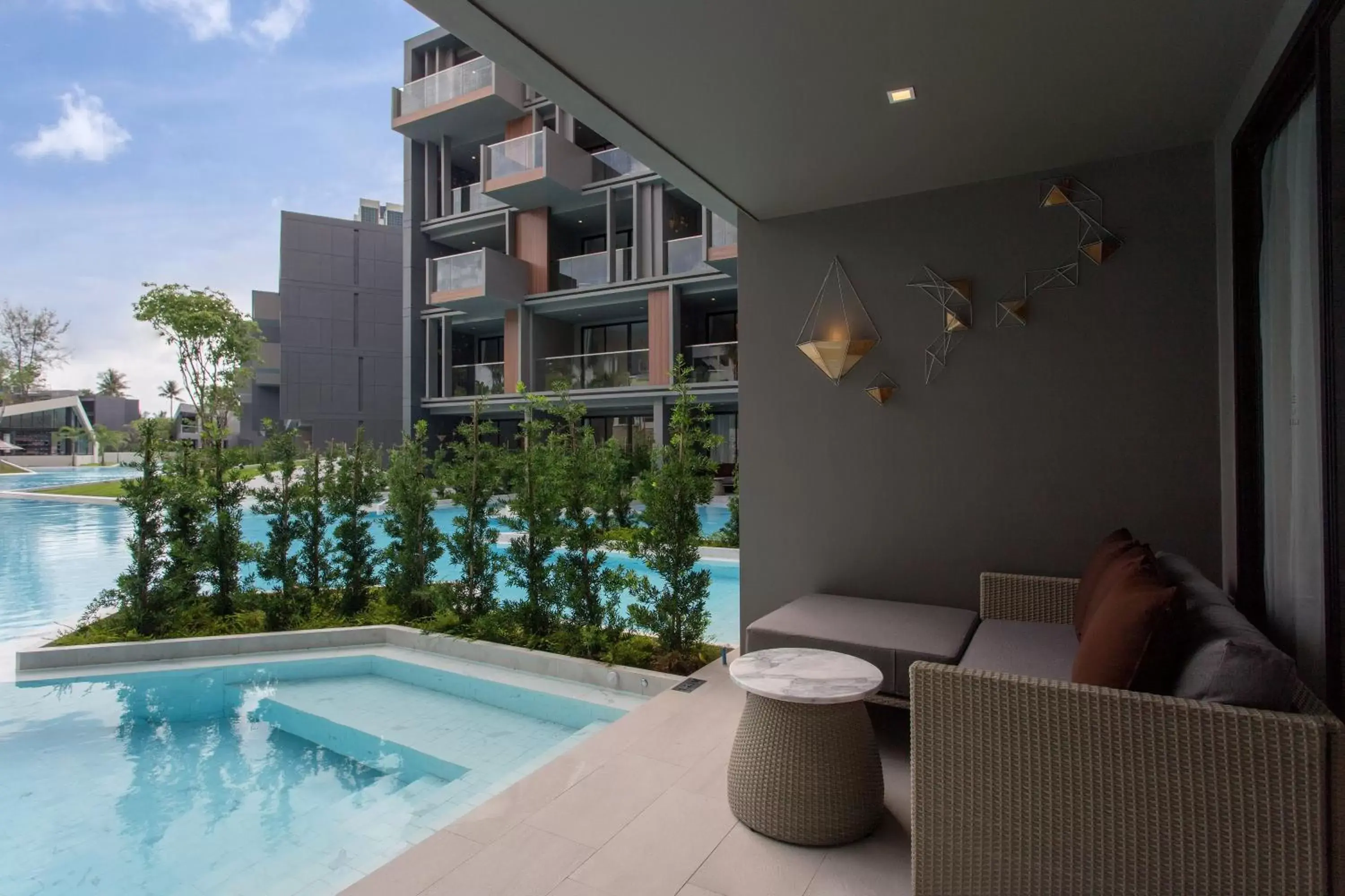 Balcony/Terrace, Swimming Pool in La Vela Khao Lak - SHA Extra Plus