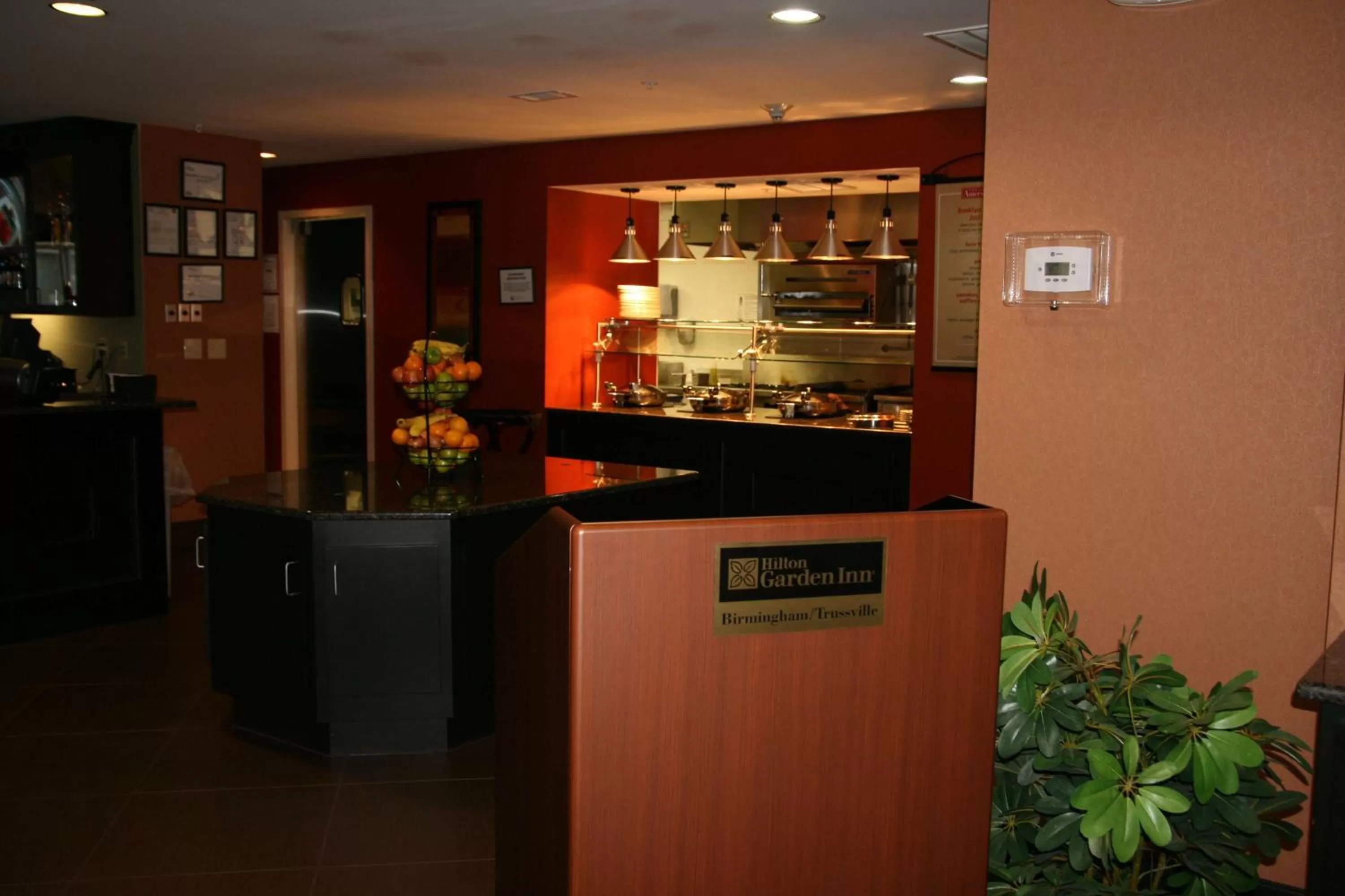 Restaurant/places to eat in Hilton Garden Inn Birmingham/Trussville