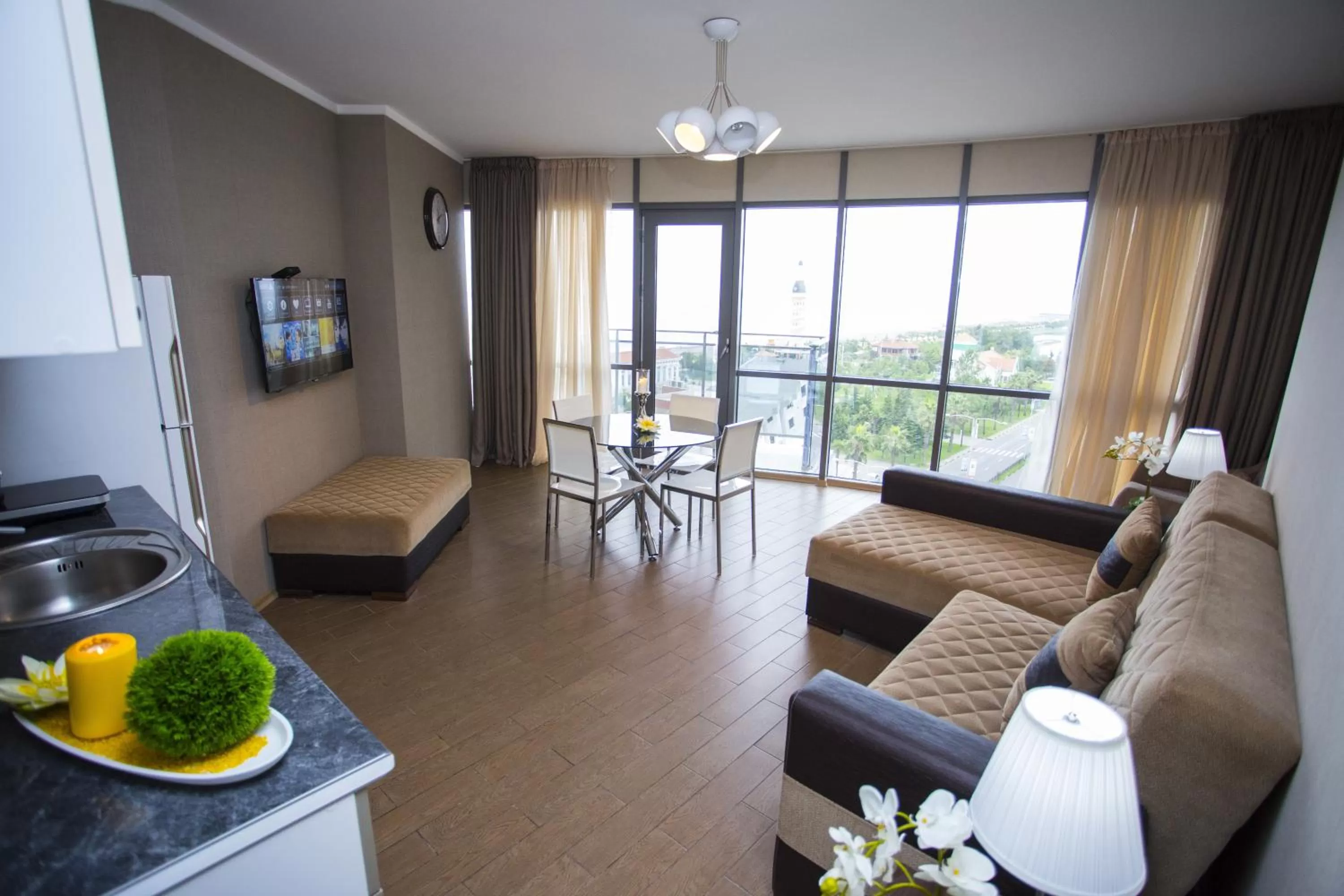 Seating area in Blue Star Batumi