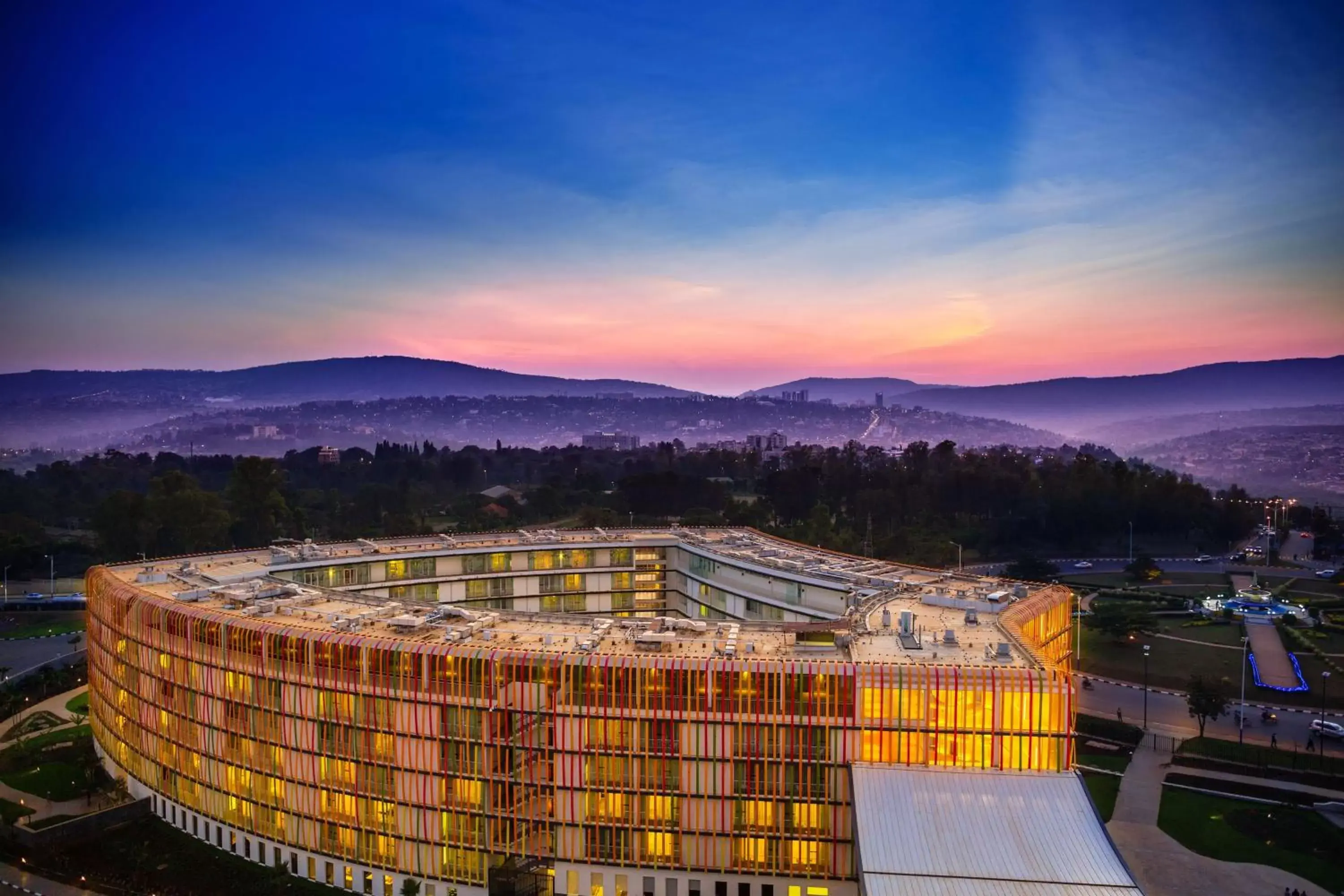 Property building in Radisson Blu Hotel & Convention Centre Kigali