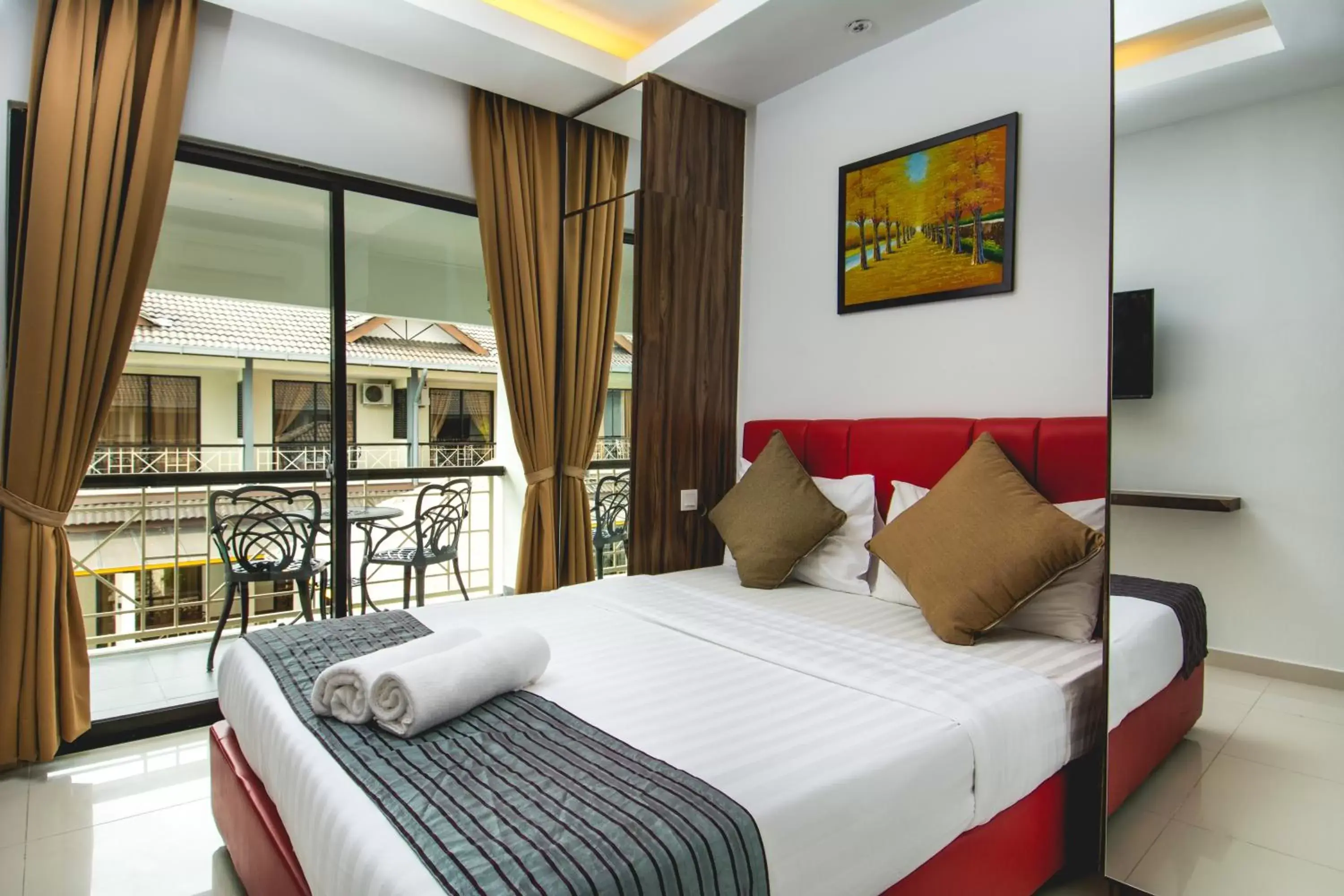 Bedroom, Bed in Alia Residence Business Resort