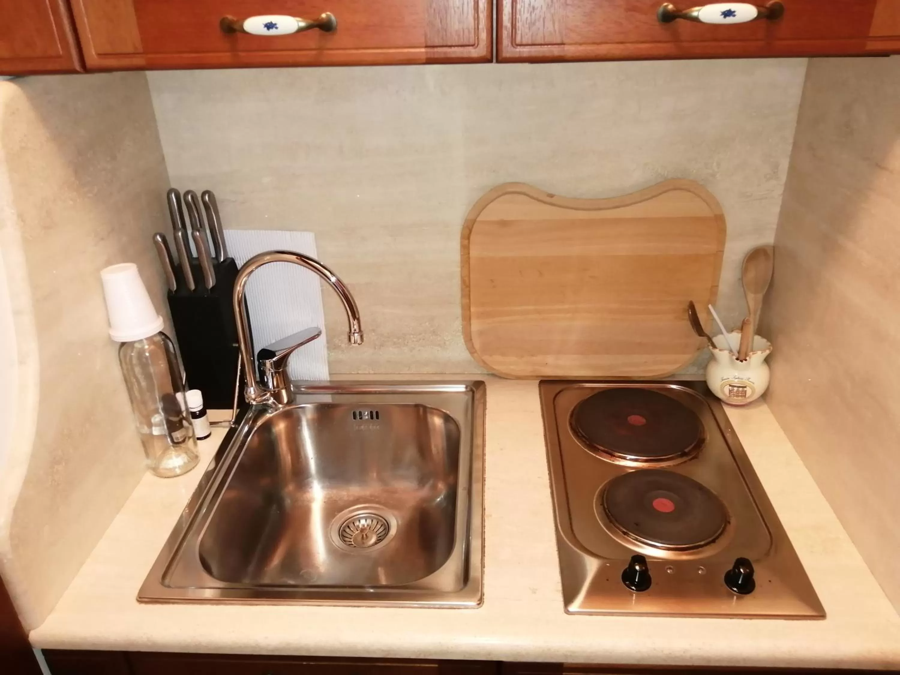 Kitchen or kitchenette in La Casetta del Cantiniere
