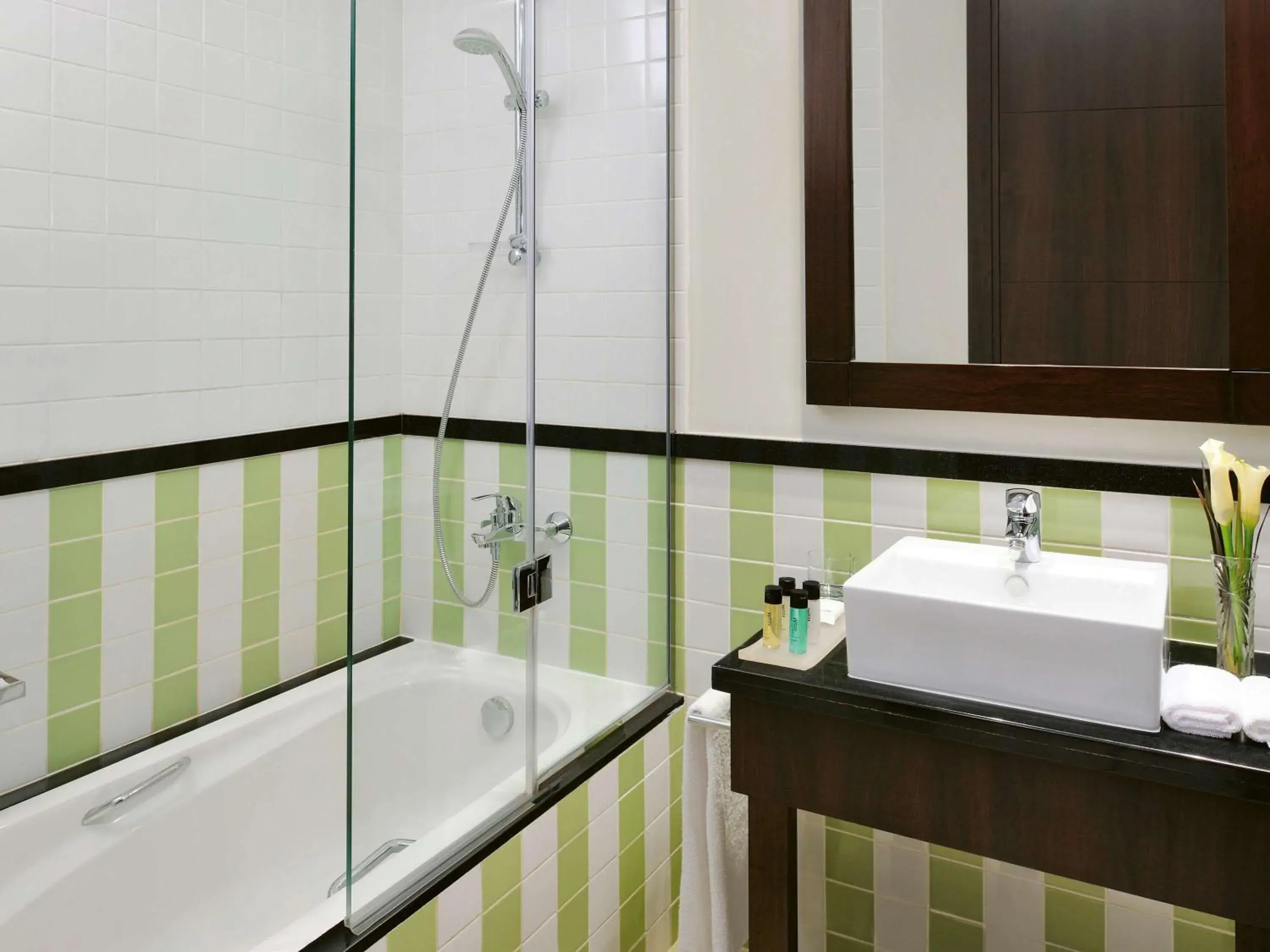 Photo of the whole room, Bathroom in Moevenpick Hotel Apartments The Square