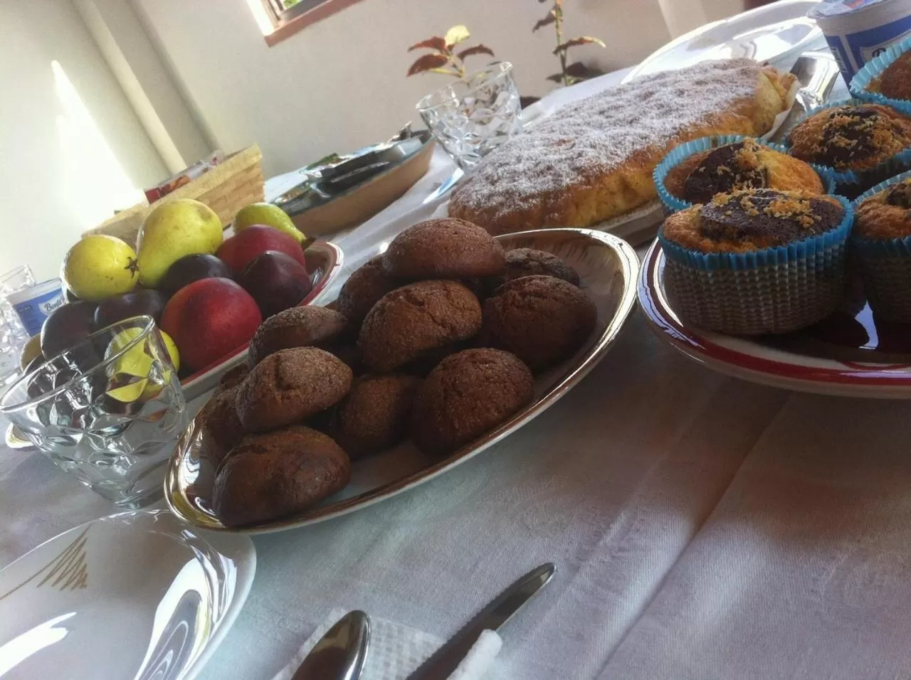 Food and drinks in B&B Villa Francesco