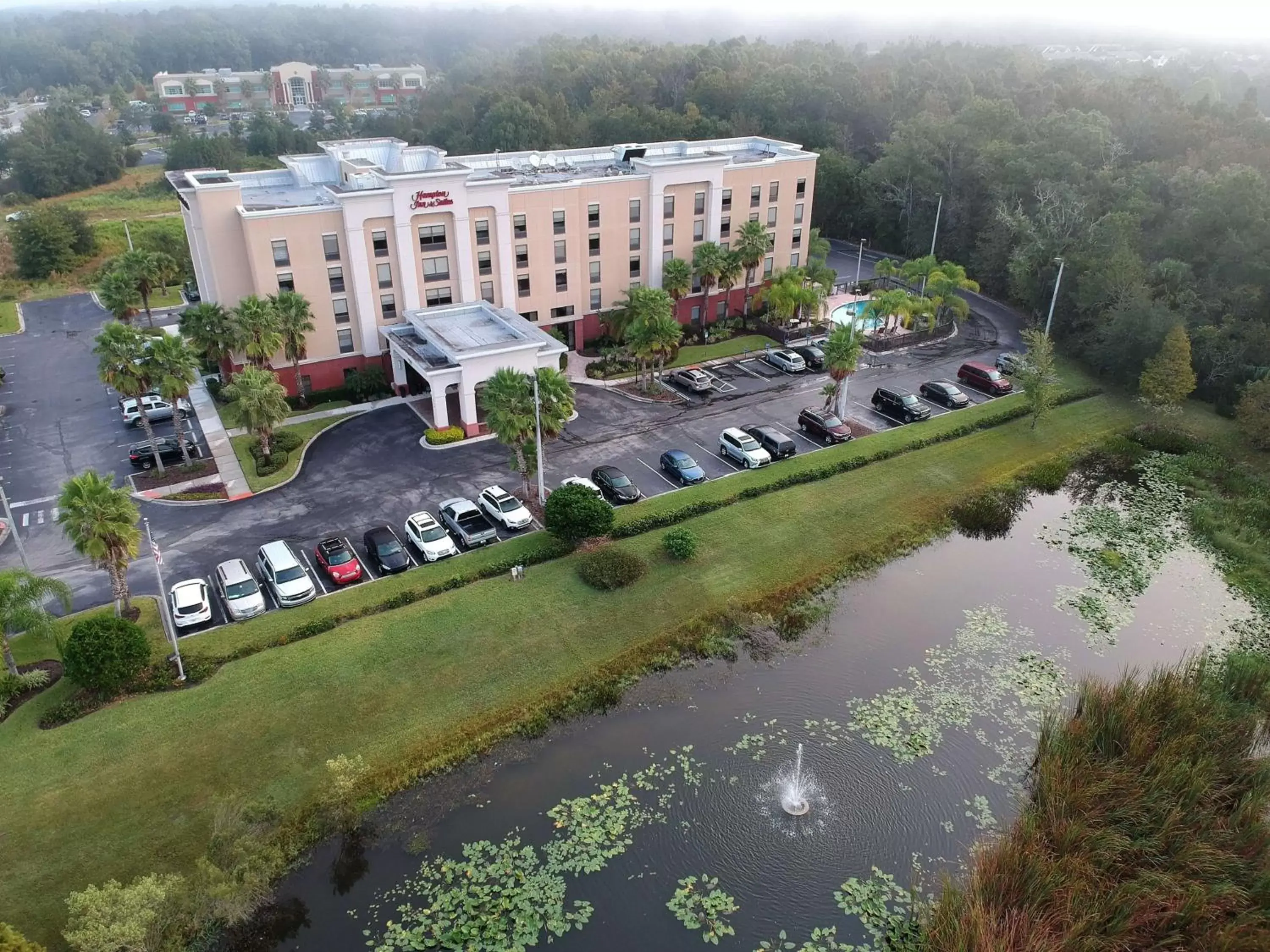 Property building, Bird's-eye View in Hampton Inn & Suites Tampa-Wesley Chapel
