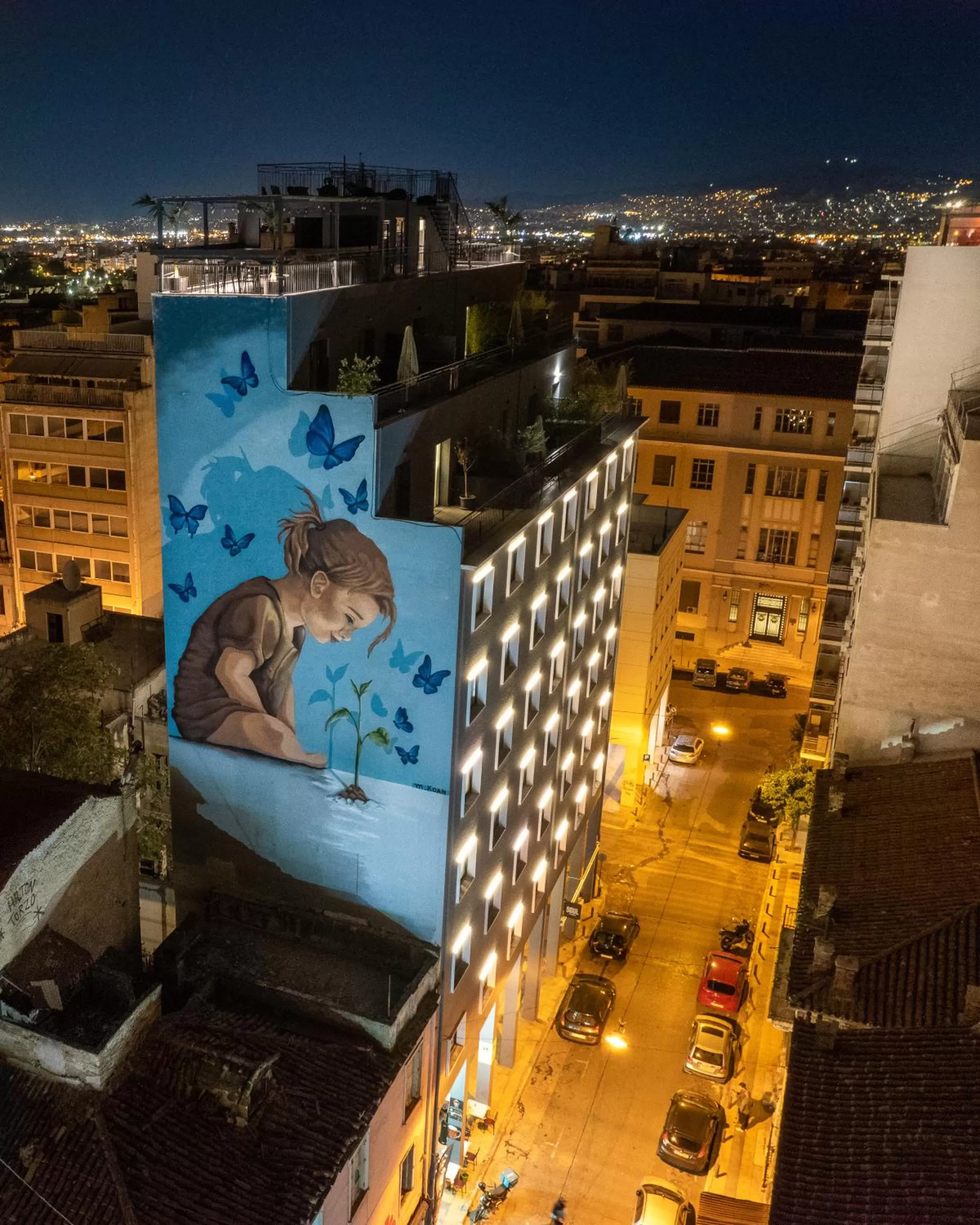 Property building in Play Theatrou Athens a member of Brown Hotels