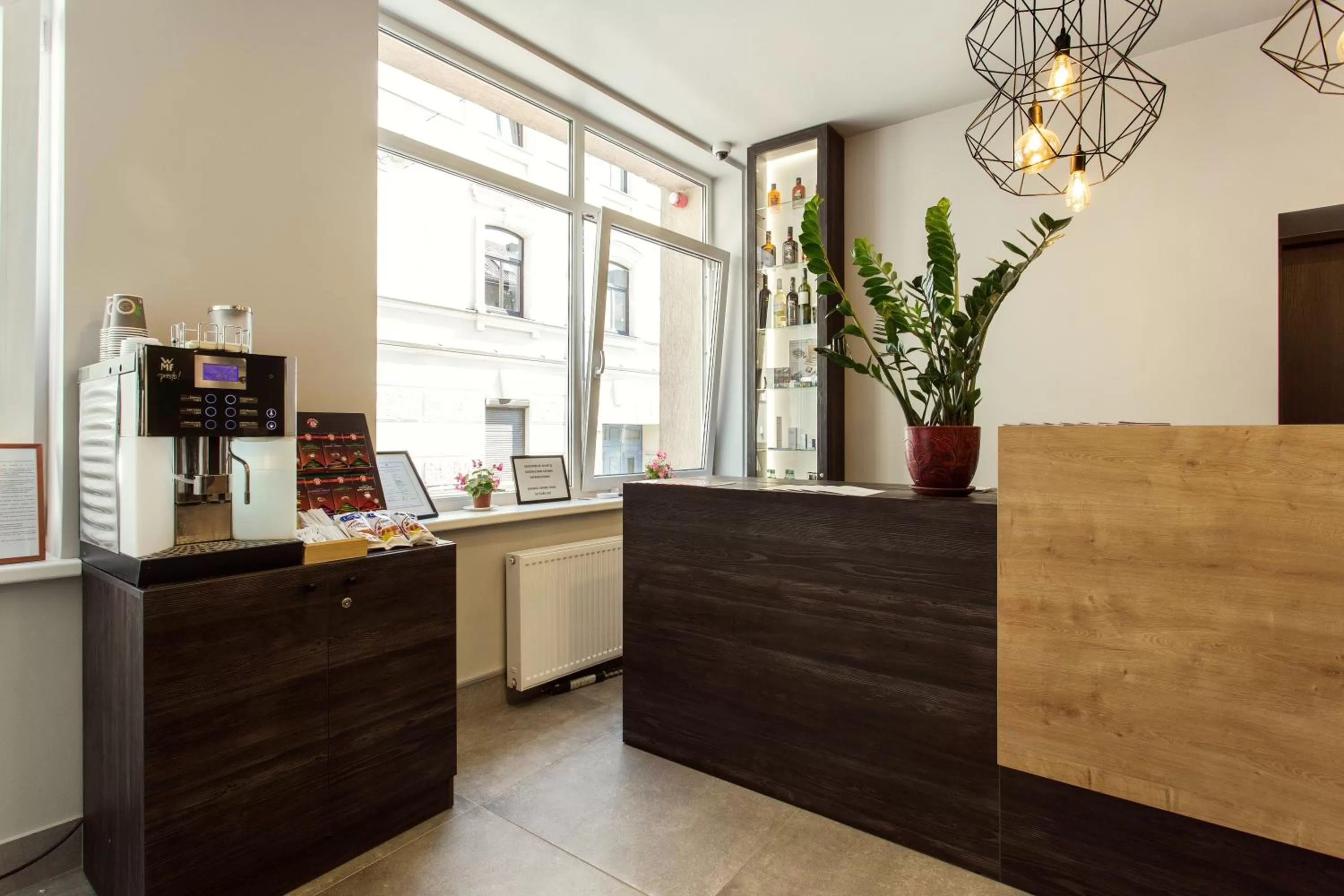 Lobby or reception in Old Town Trio