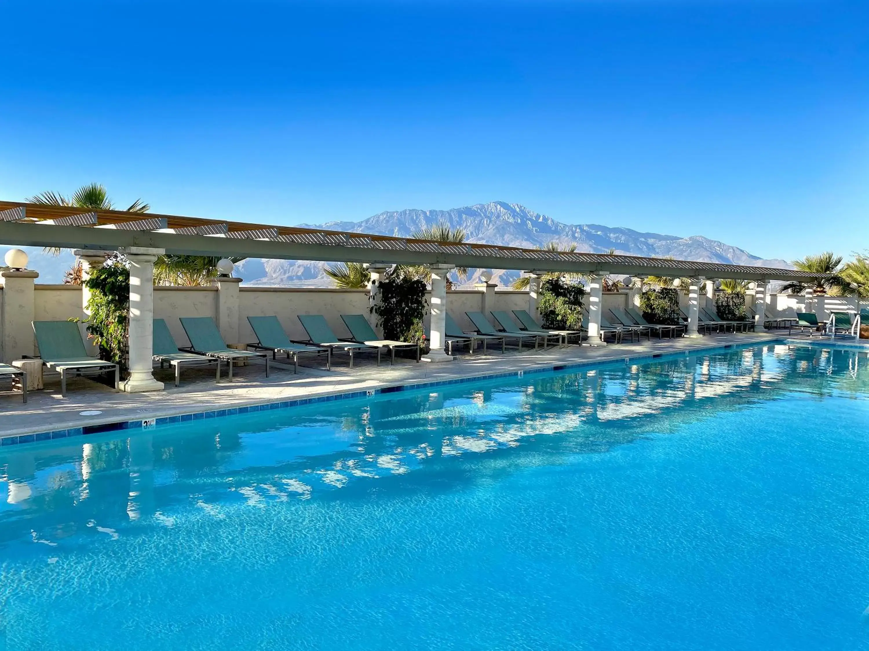 Swimming Pool in Azure Palm Hot Springs