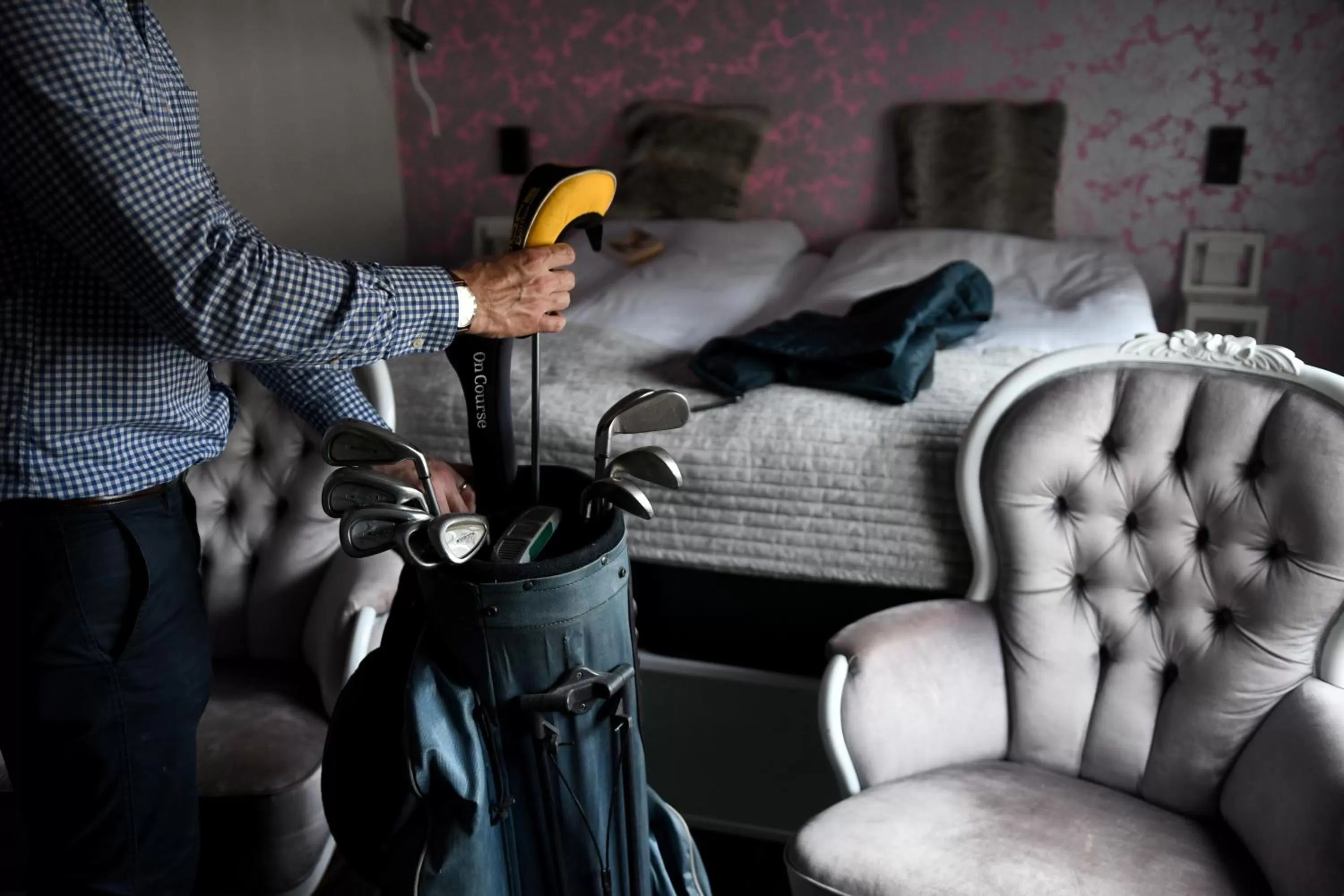 Seating area in Huskvarna Stadshotell