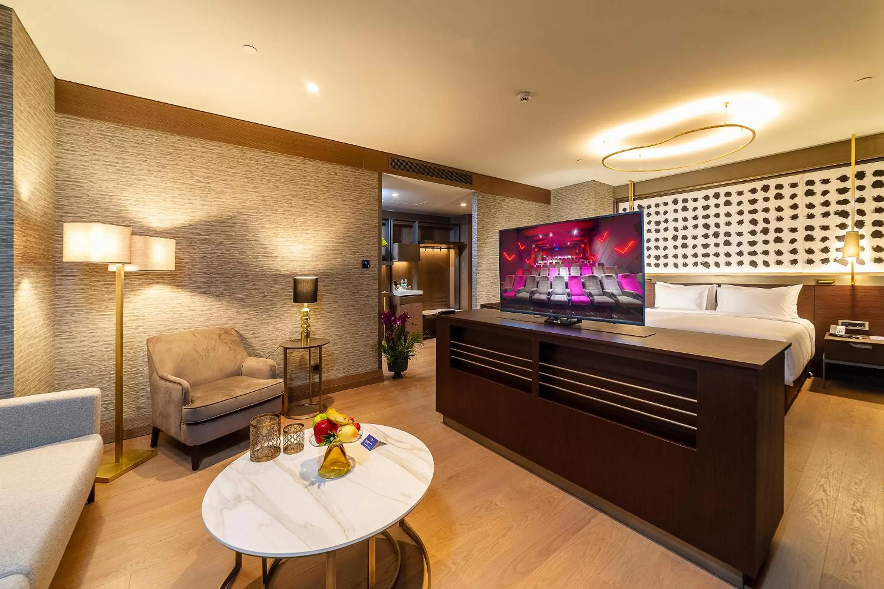 Bed in Radisson Collection Hotel, Vadistanbul