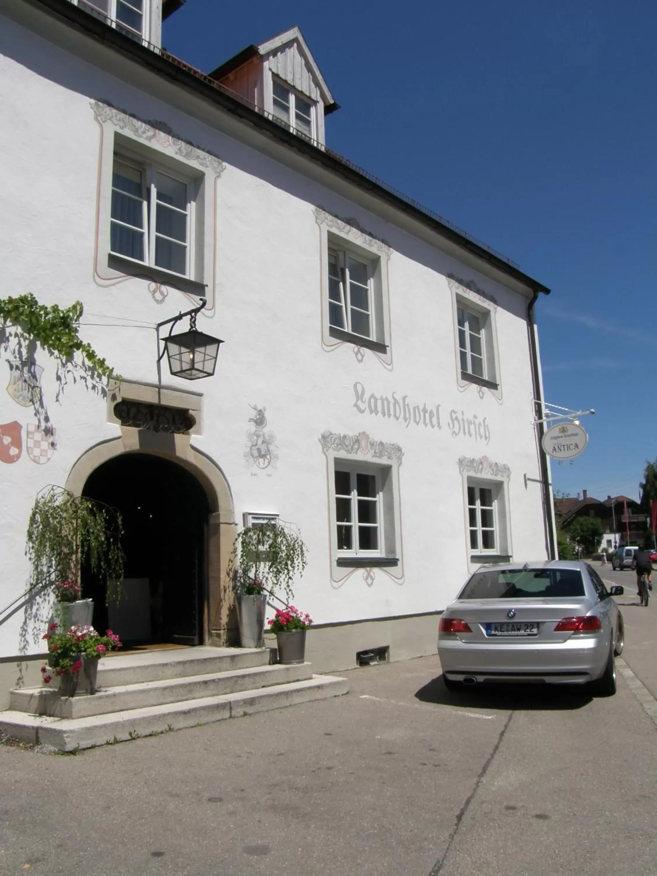 Facade/entrance, Property Building in Landhotel Hirsch