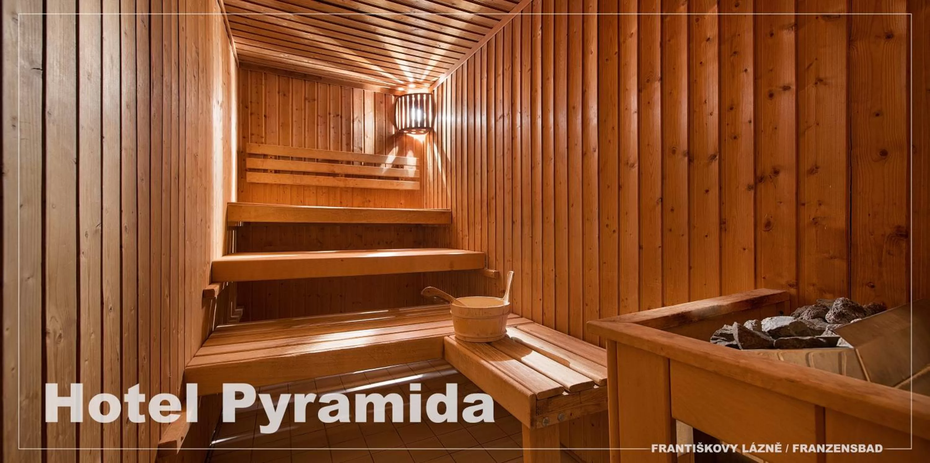 Sauna in Lázeňský hotel Pyramida