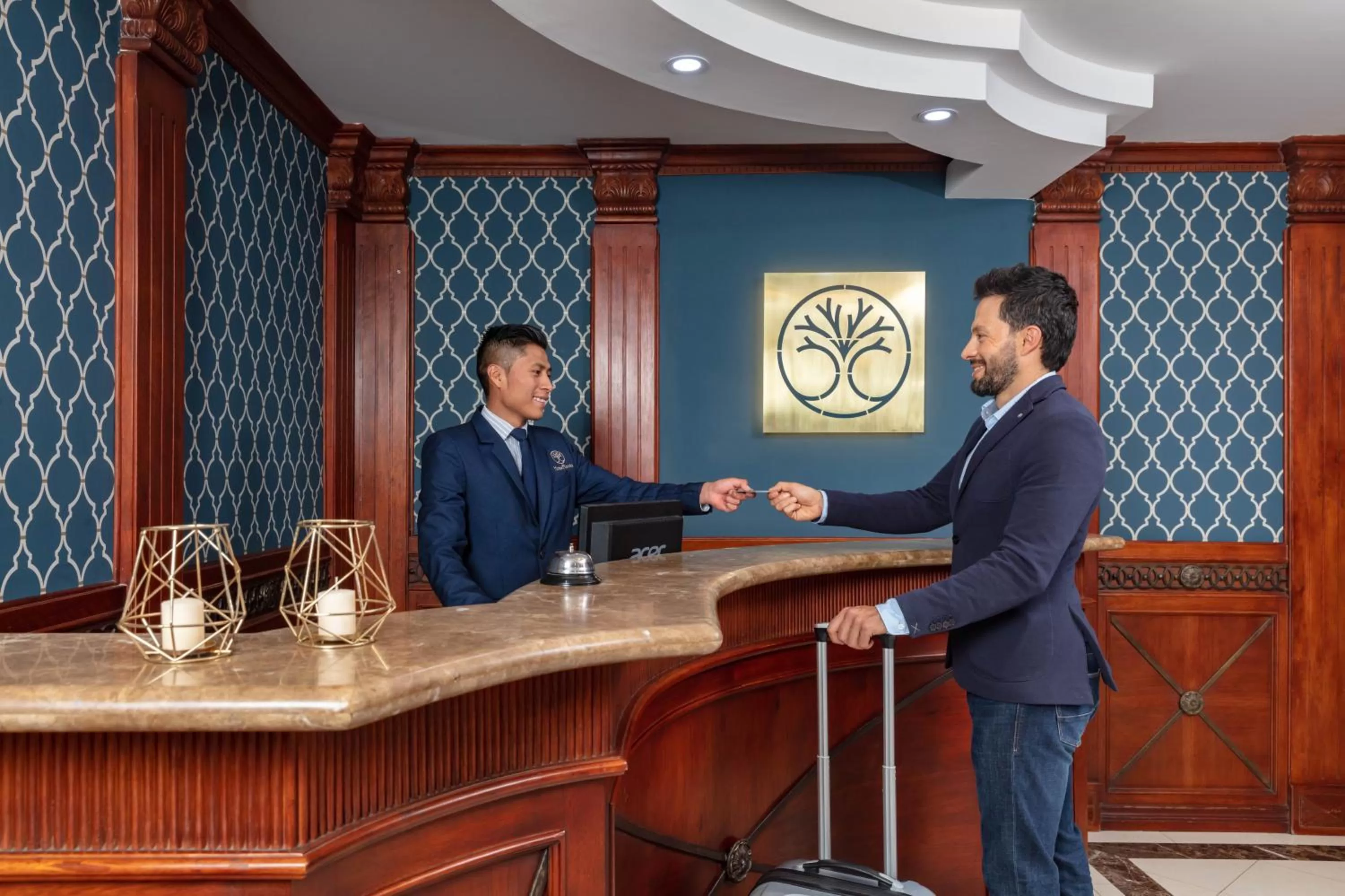 Lobby or reception in Hotel Florida