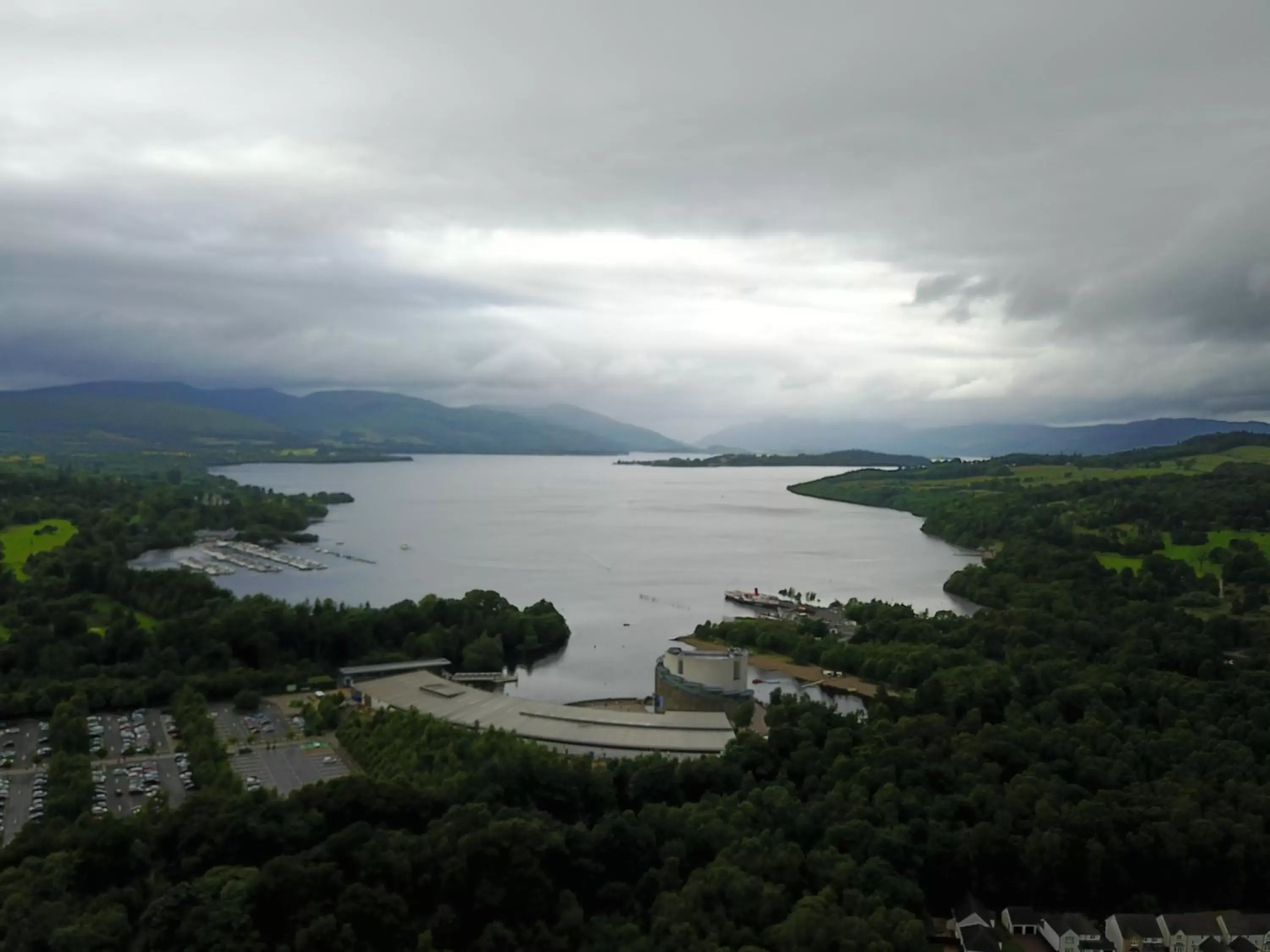 Off site, Bird's-eye View in Glenfern Guest House, also self catering cottage with PRIVATE hot tub