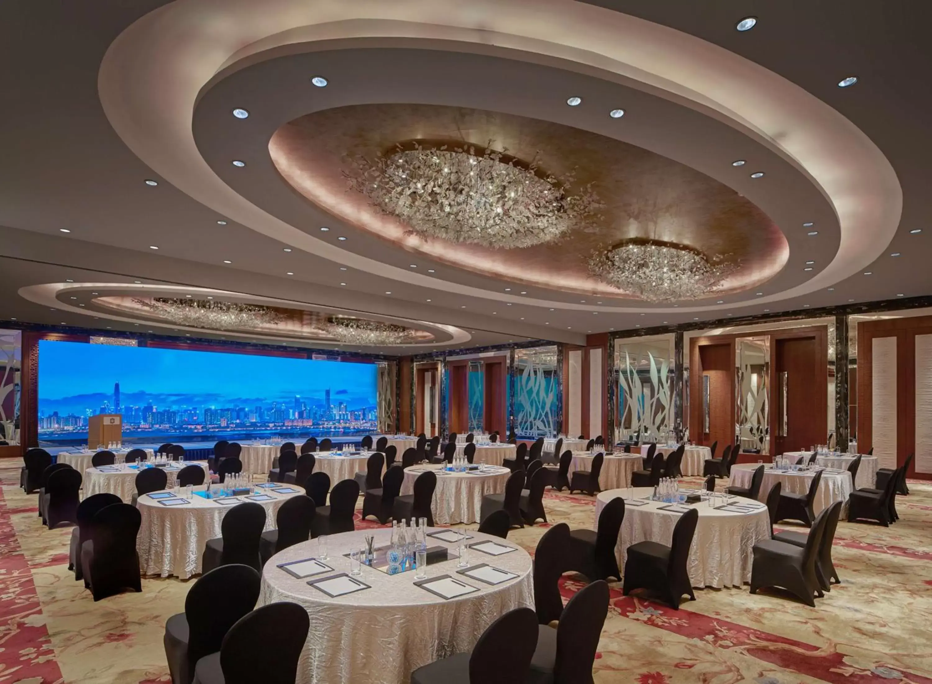 On site, Banquet Facilities in Futian Shangri-La, Shenzhen,Near to Shenzhen Convention&Exhibition Centre, Futian Railway Station