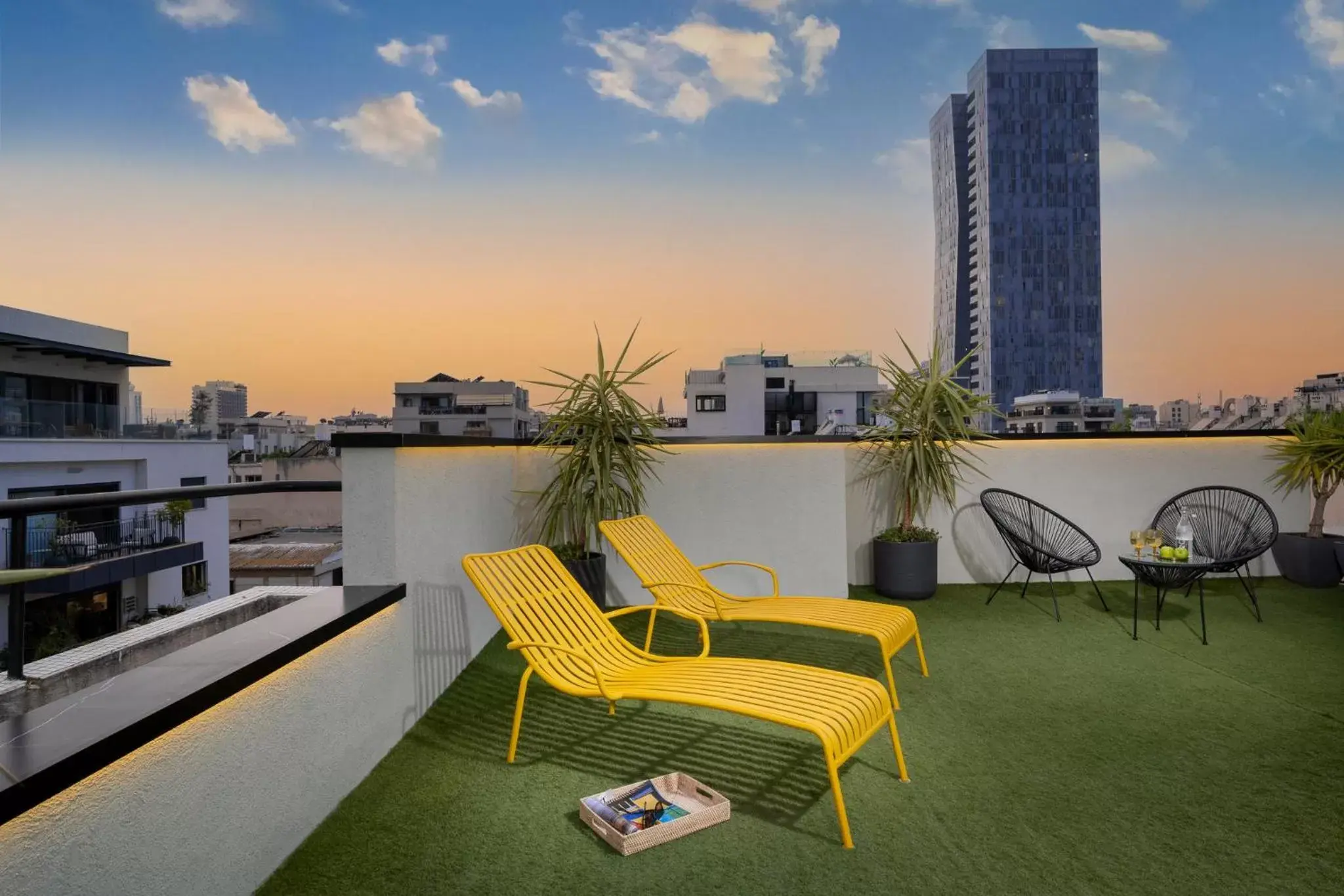 Balcony/Terrace in The Arbel Tel Aviv