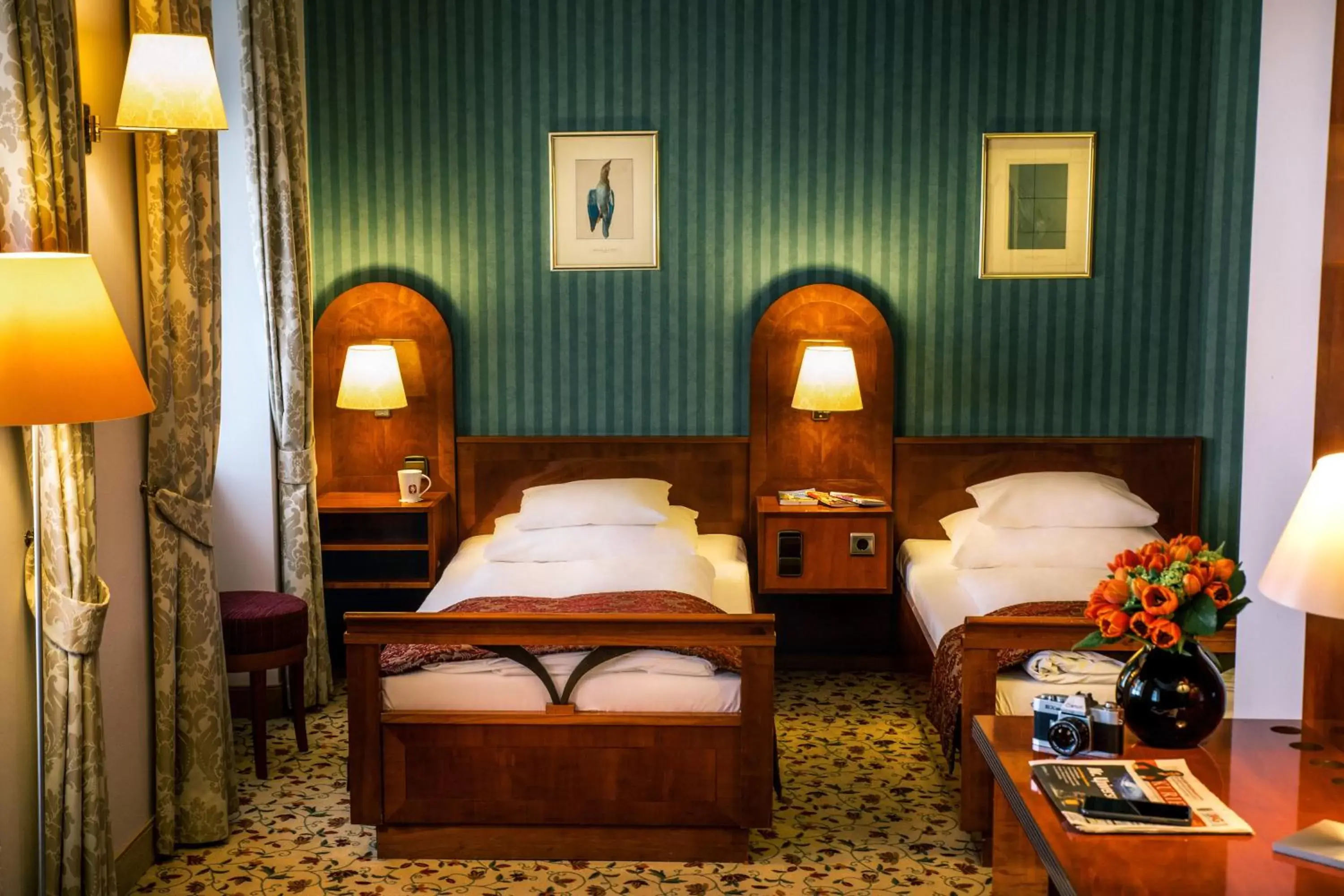 Photo of the whole room, Bed in Mercure Grand Hotel Biedermeier Wien