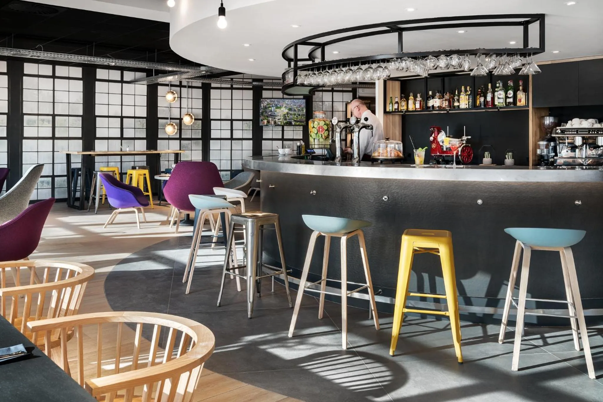 Lounge or bar in Campanile Katowice