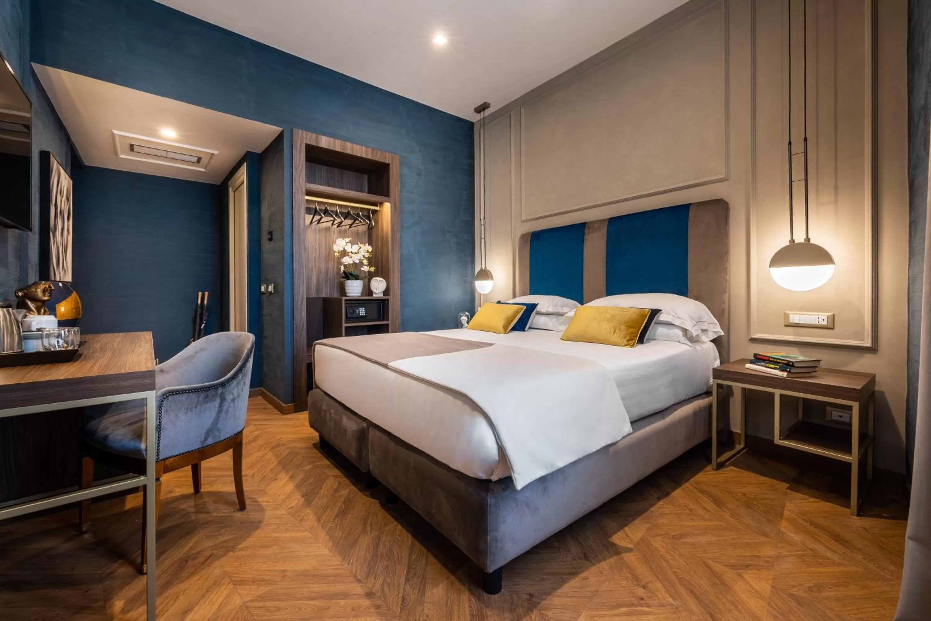 Bed in Dharma Style Hotel & Spa