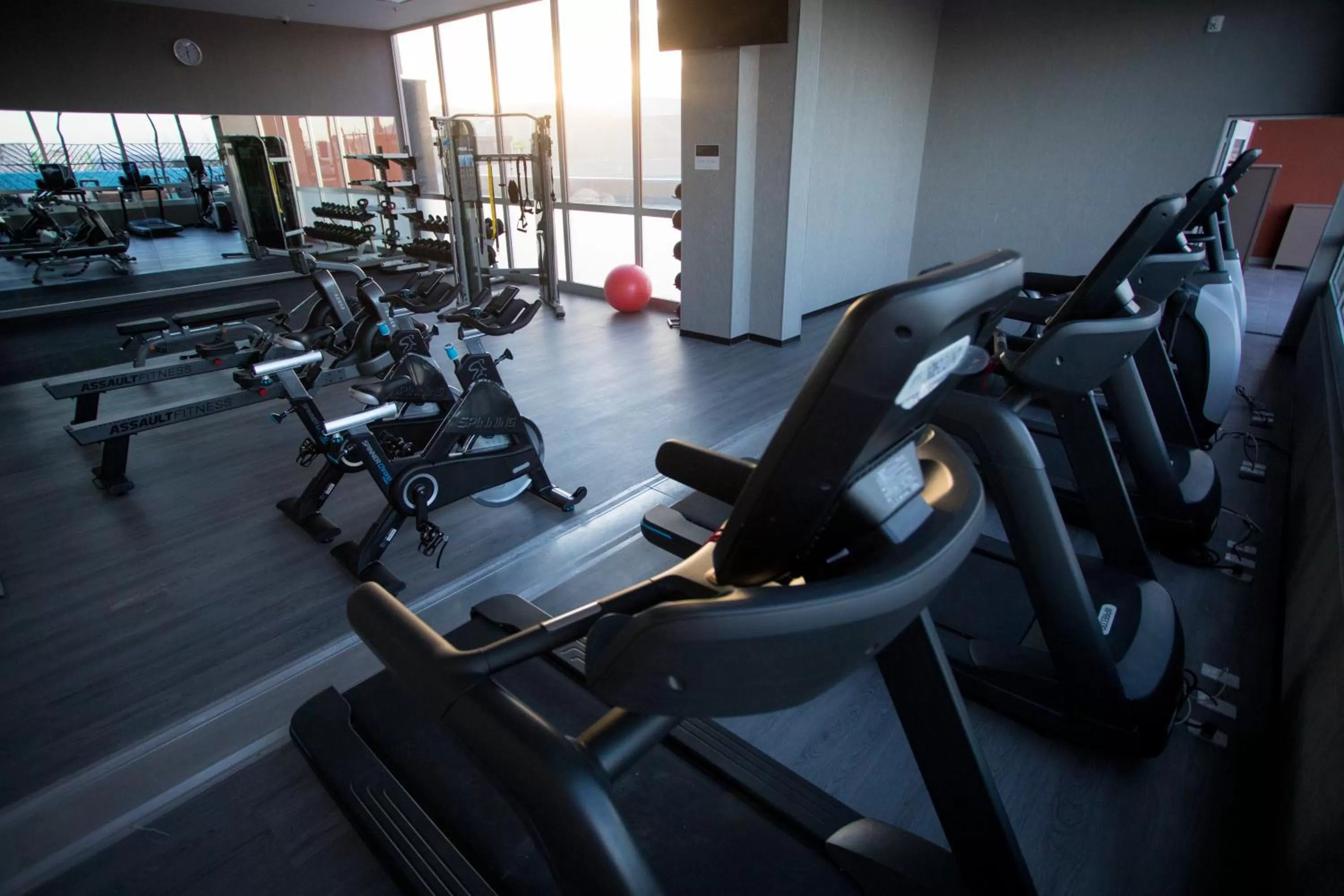 Fitness centre/facilities in Hyatt Place Saltillo