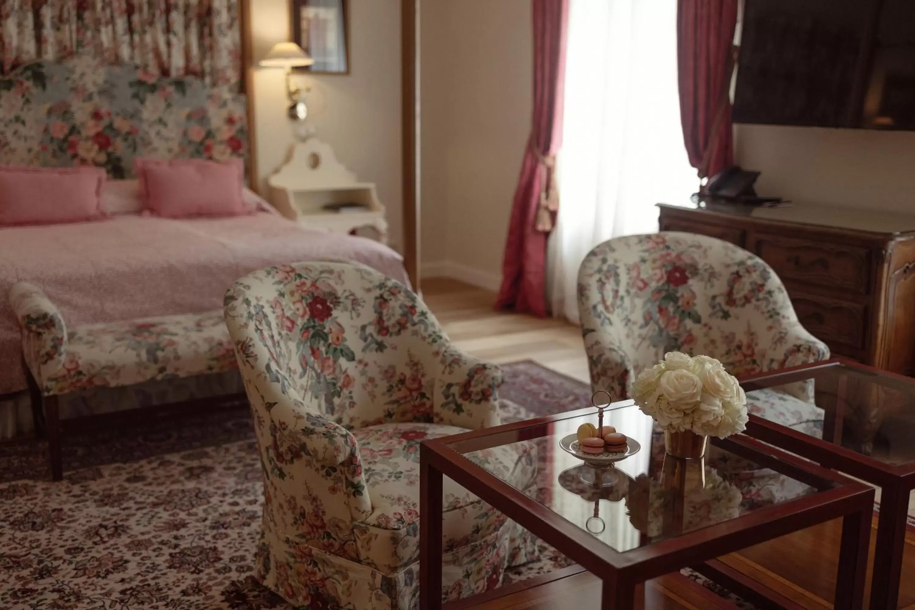 Bedroom, Seating Area in Relais & Châteaux Stikliai Hotel