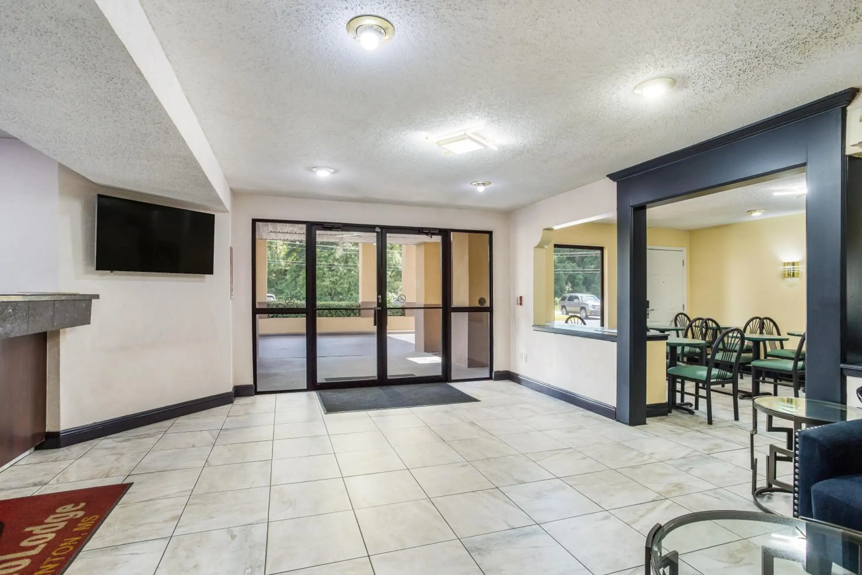 Lobby or reception in econo lodge