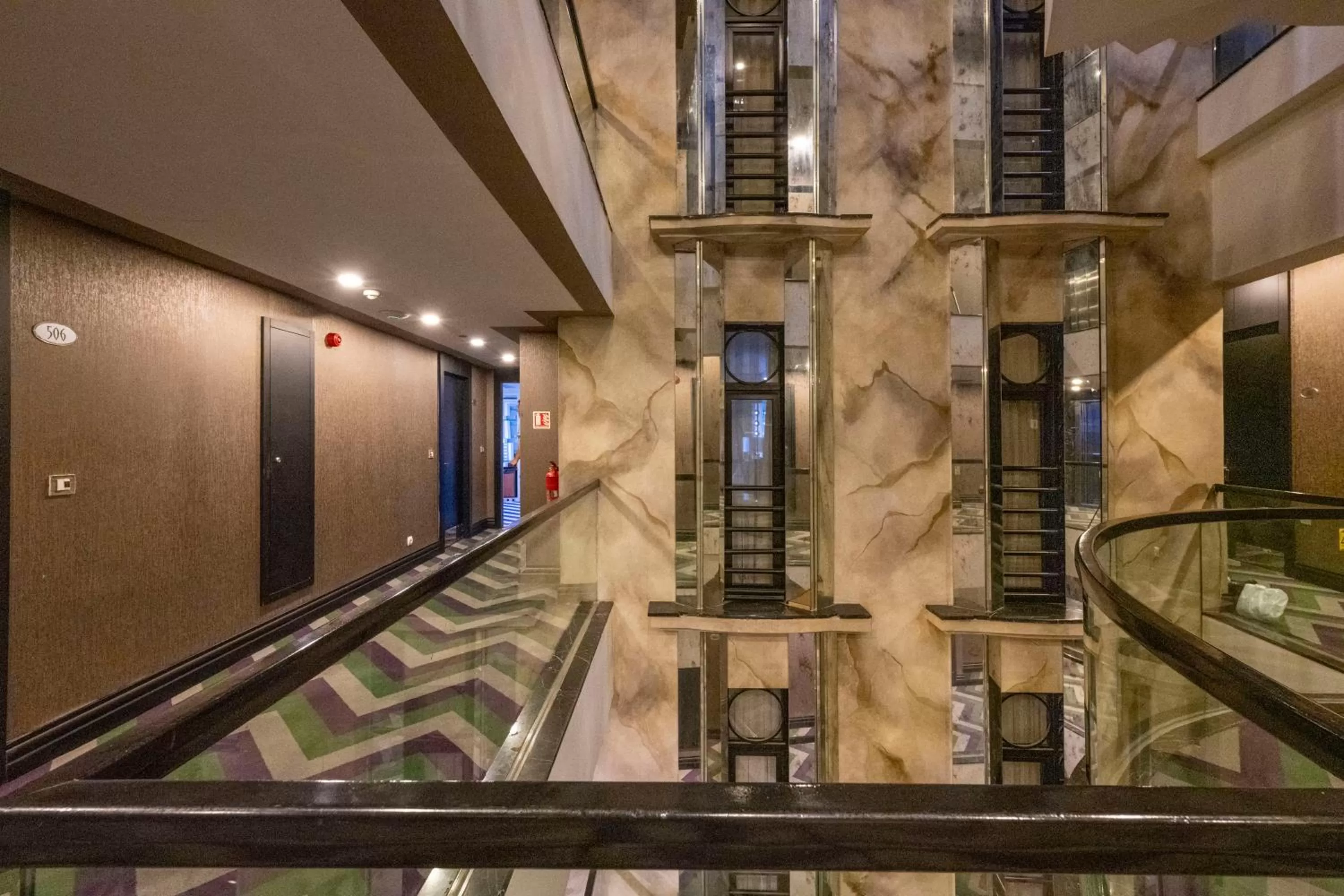 Floor plan in Taxim Hill Hotel