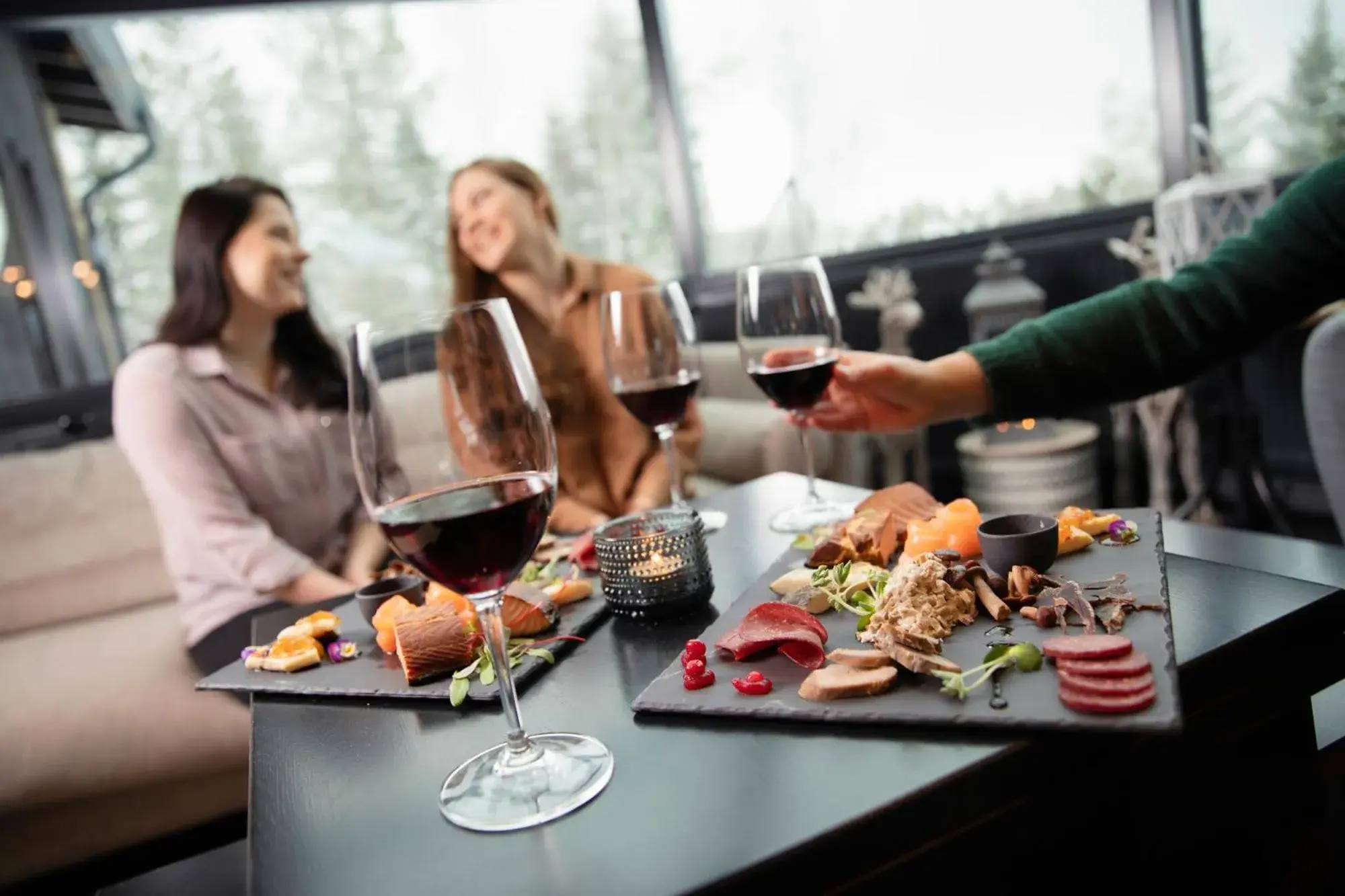 Food close-up in Santa's Igloos Arctic Circle