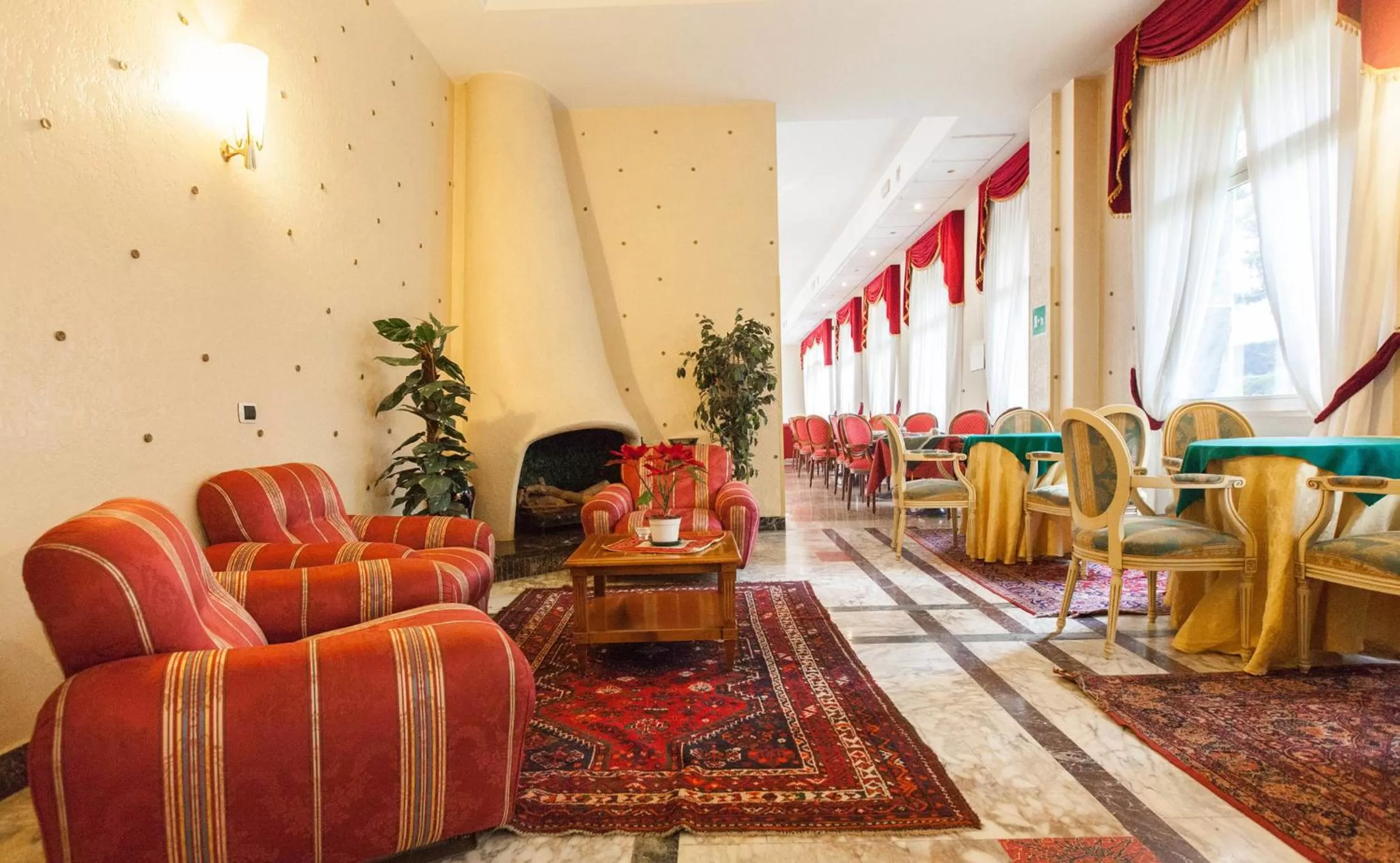 Restaurant/places to eat in Hotel Terme Helvetia