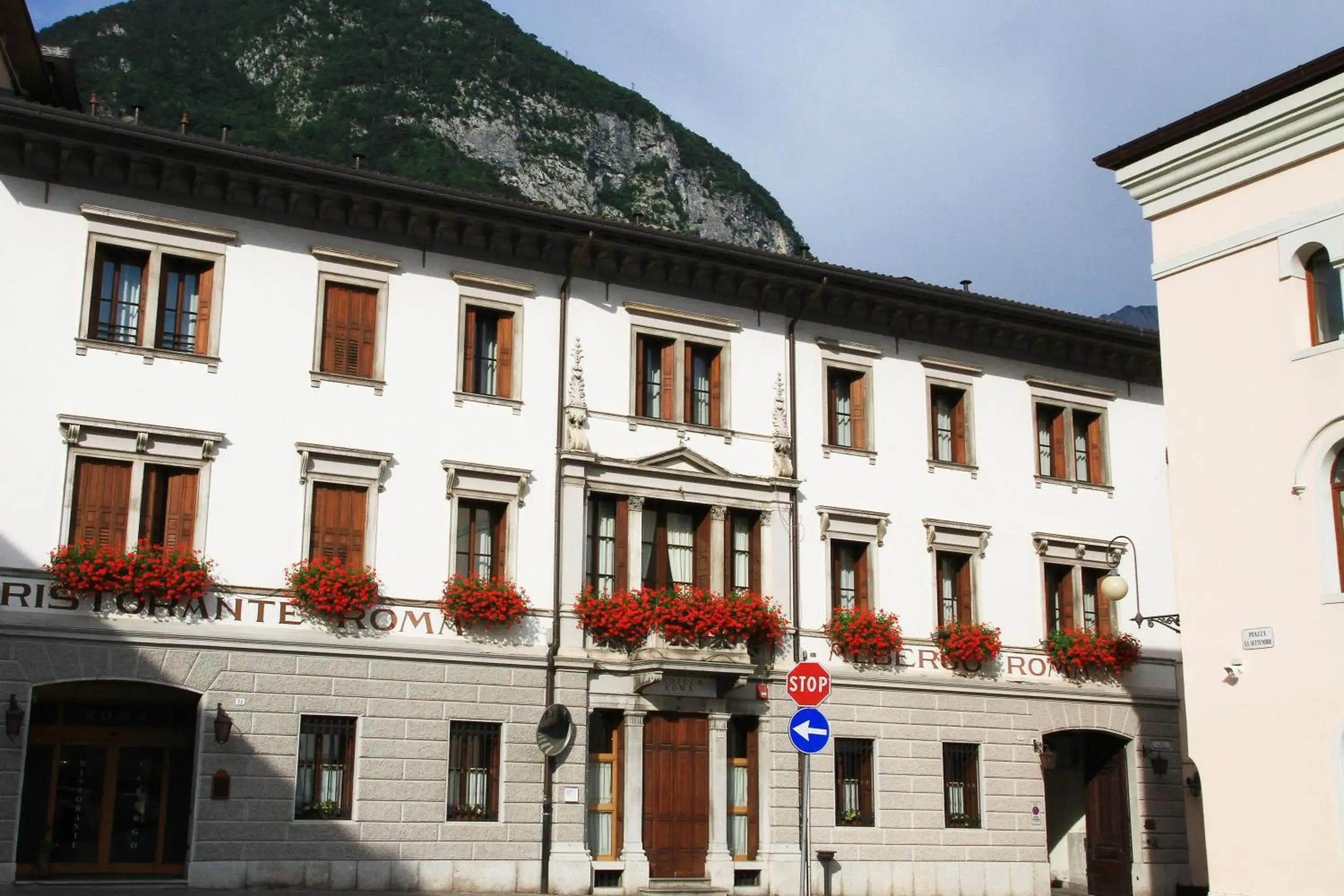 Facade/entrance, Property Building in Albergo Roma