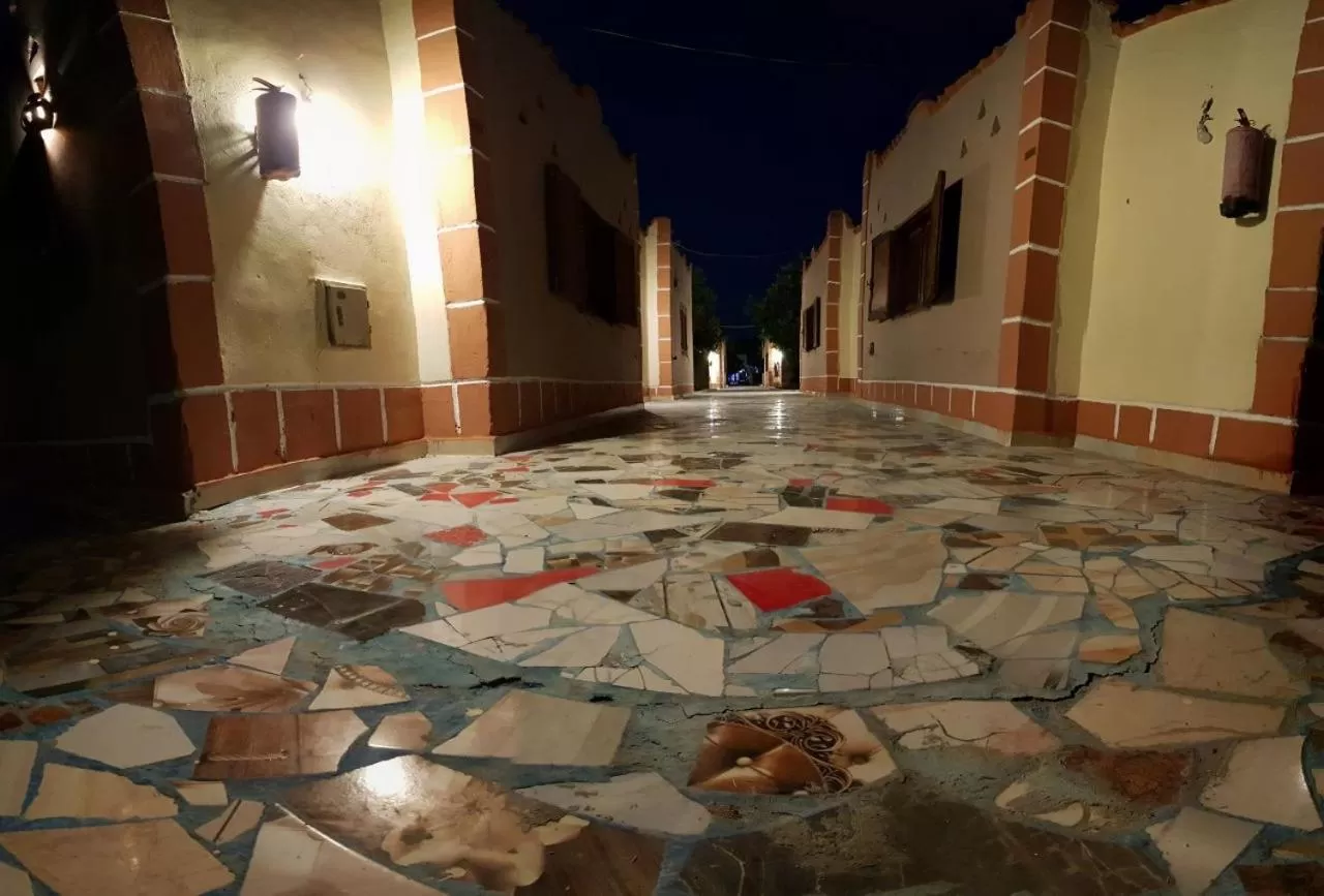 Facade/entrance in Al Baeirat Hotel