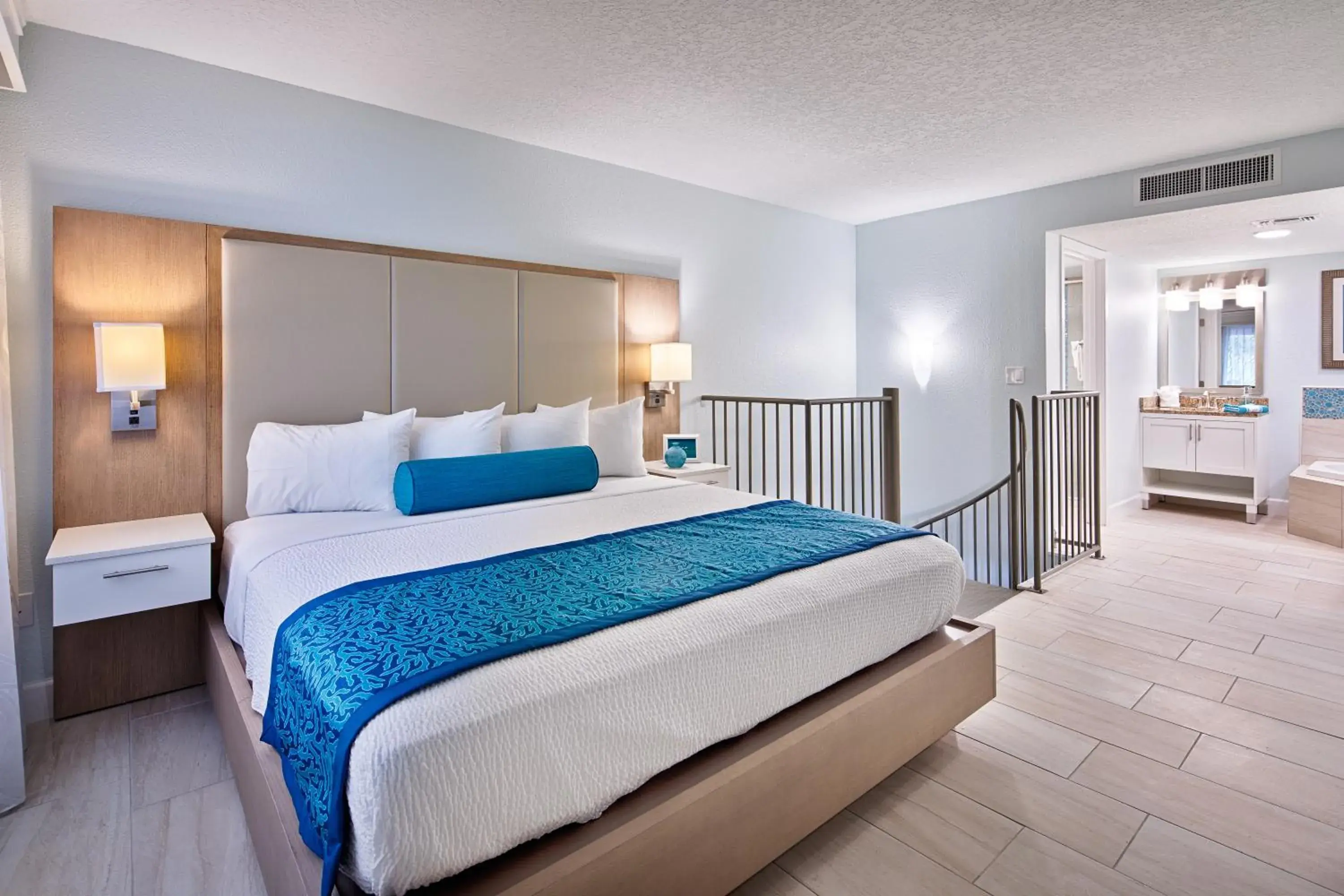 Bed in Grand Seas by Exploria Resorts