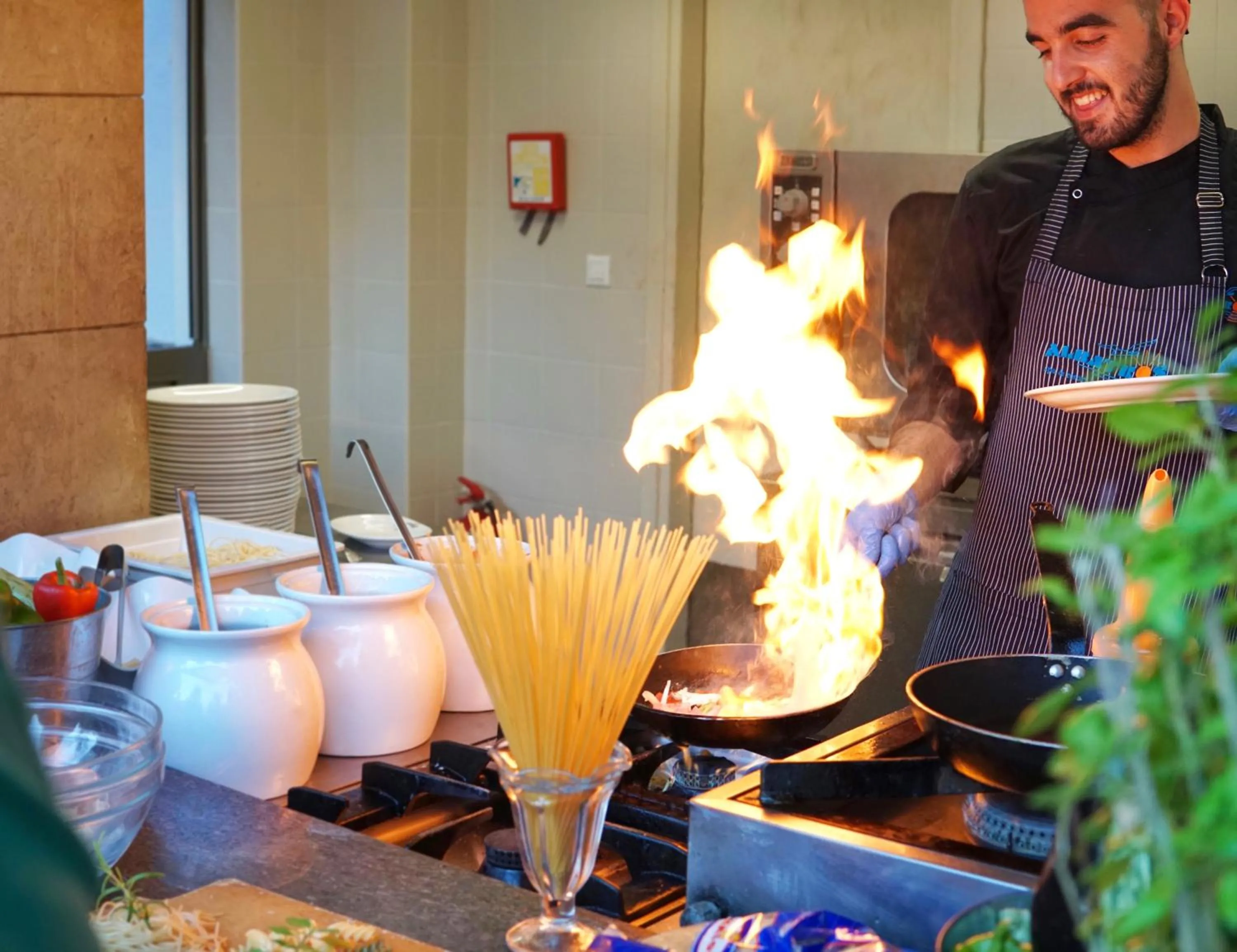 Food and drinks in Albatros Spa & Resort Hotel