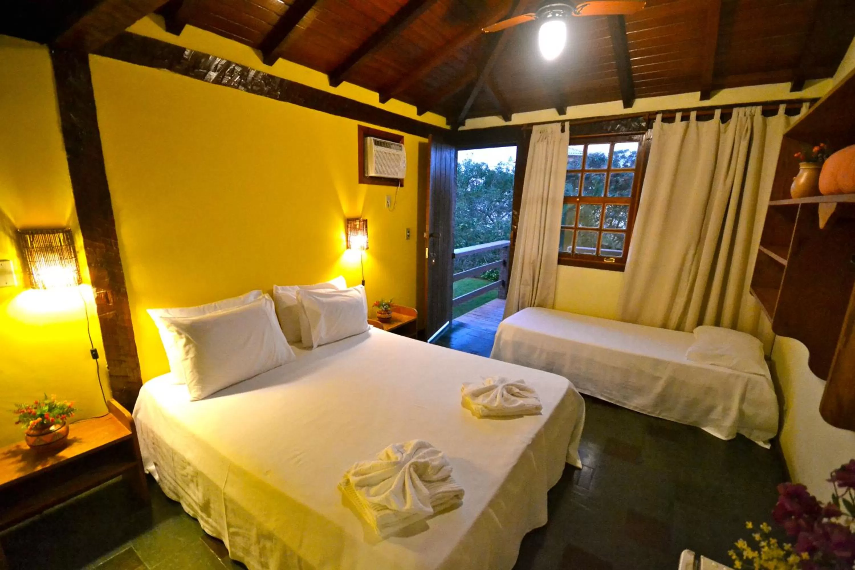 Bed in Pousada Da Ferradura