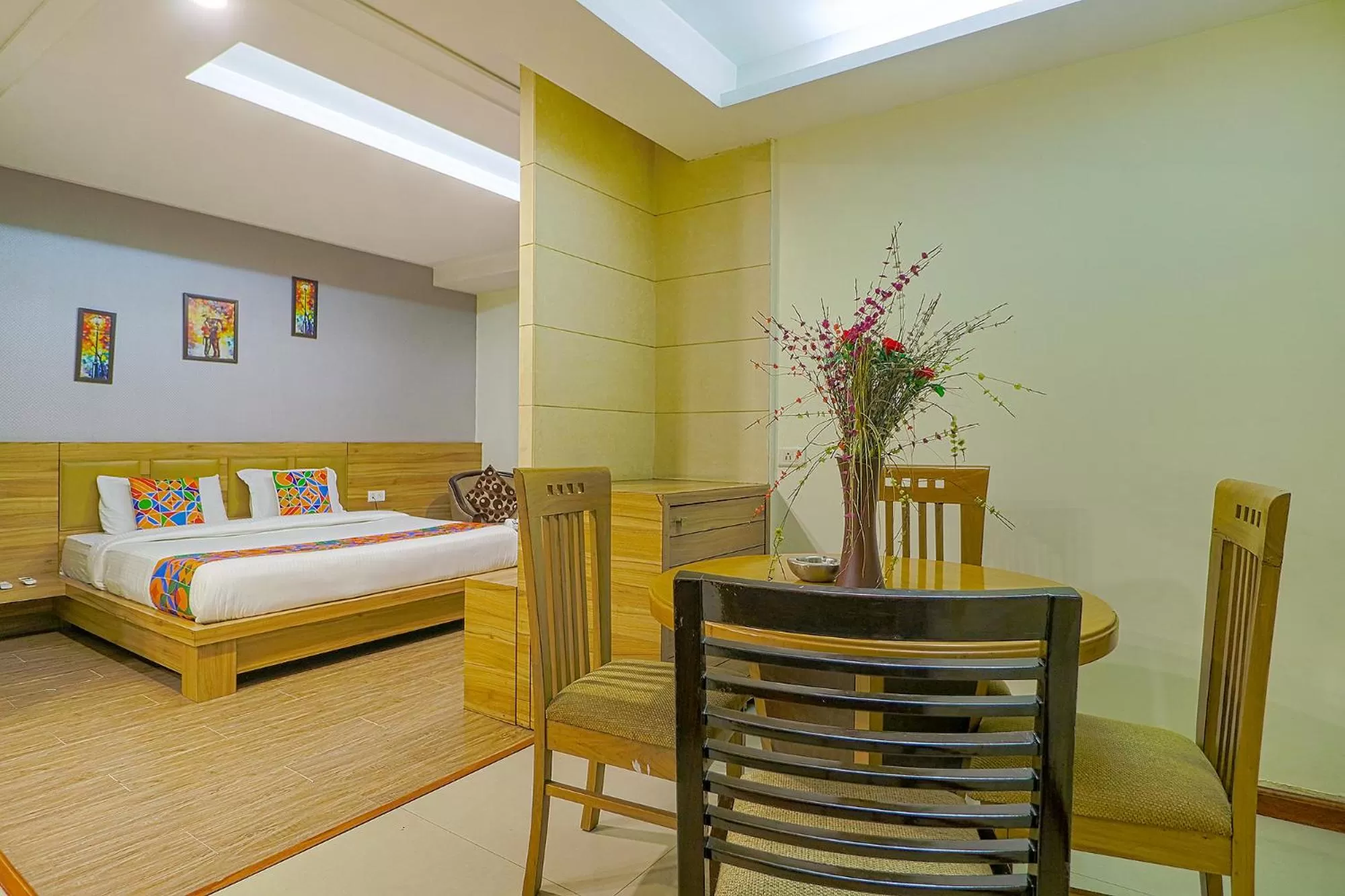 Photo of the whole room, Bed in FabHotel Prime Z Grand