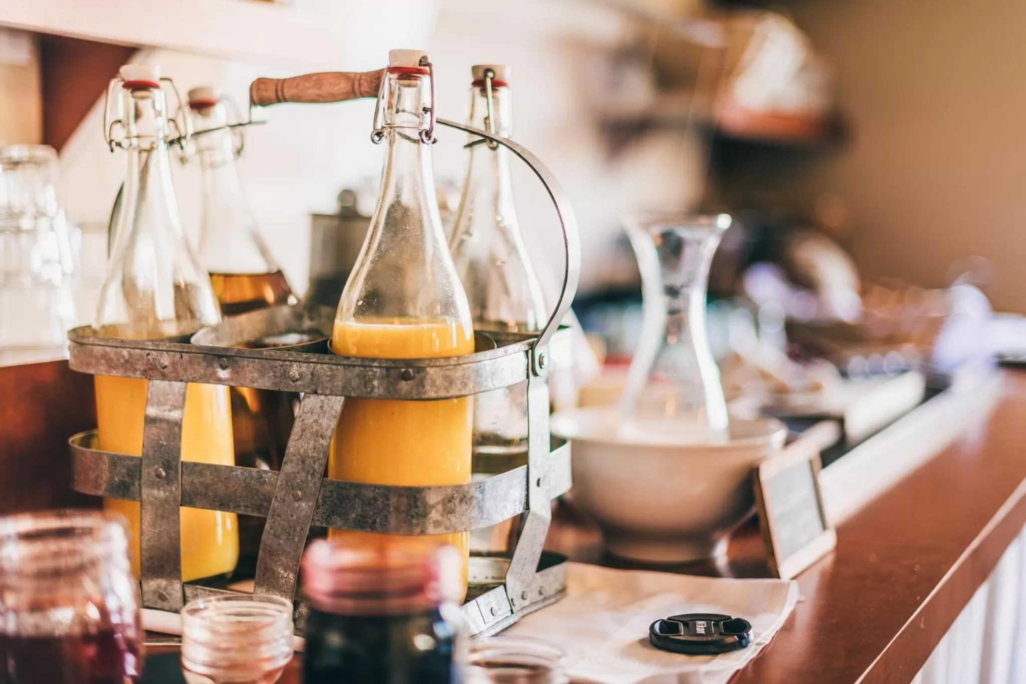 Continental breakfast in feRUS Hotel