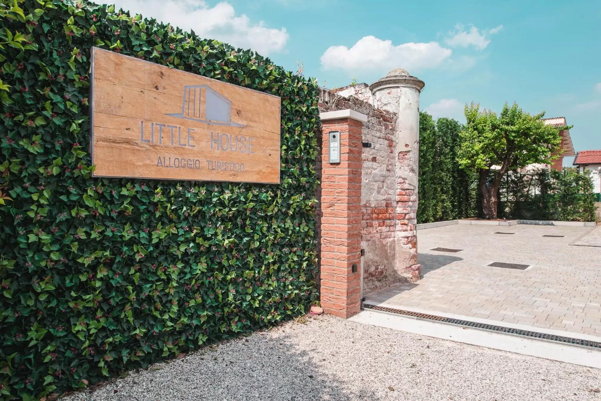 Property Logo/Sign in Little House