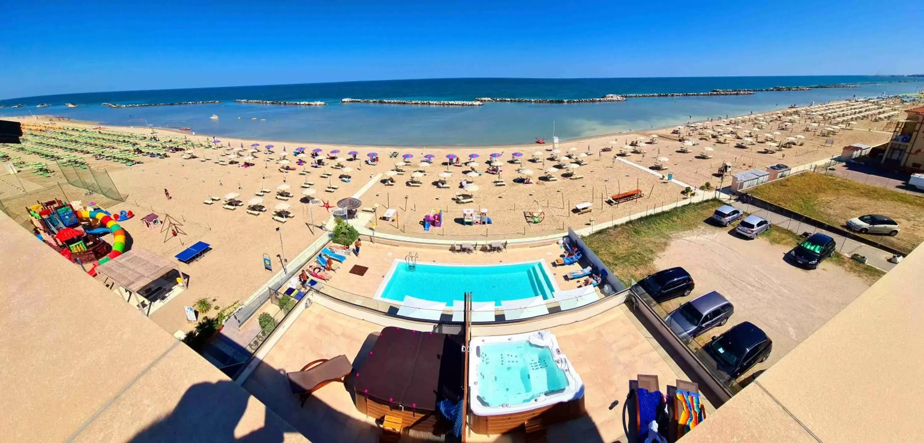 Bird's-eye View in You & Me Beach Hotel