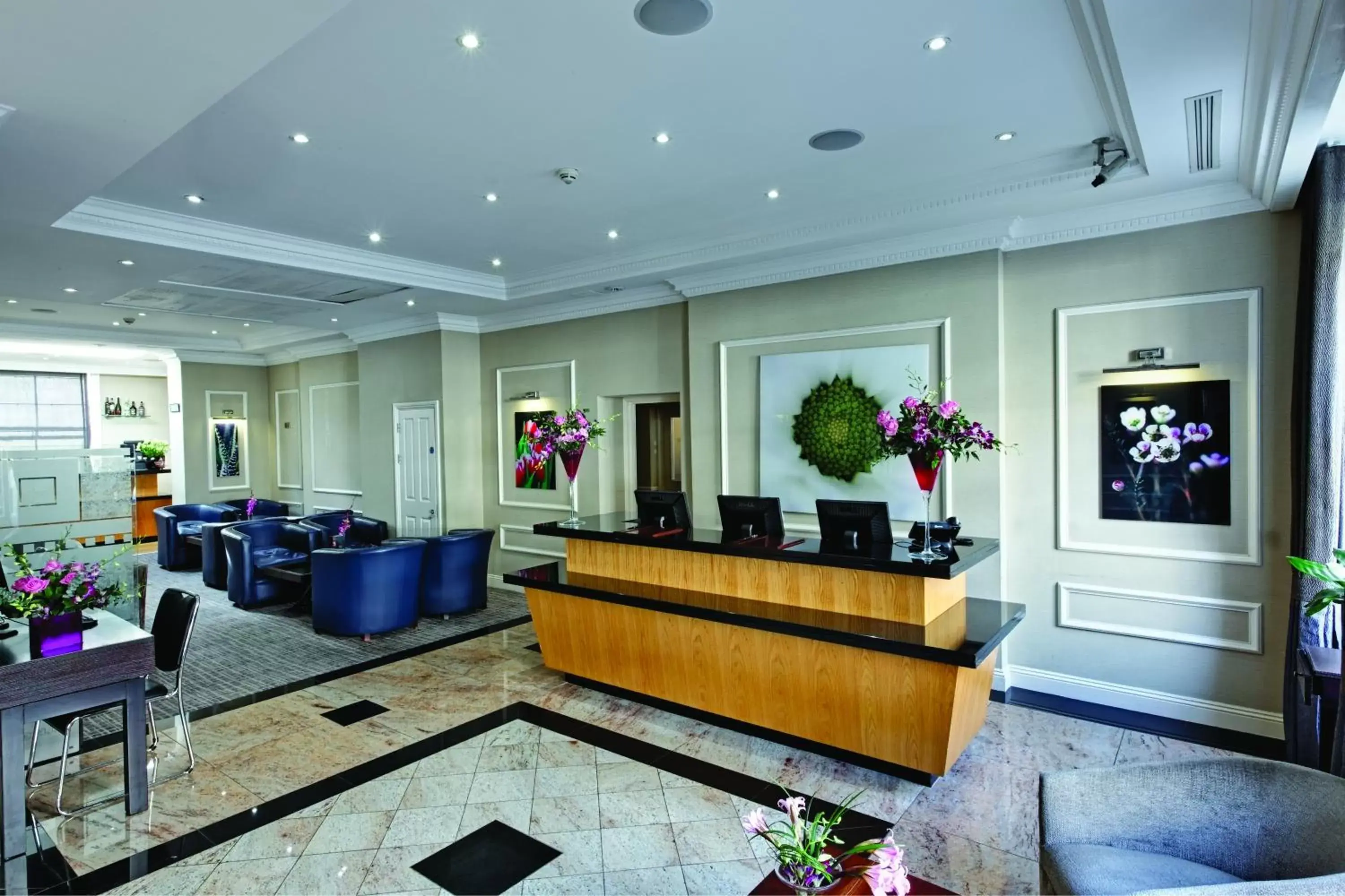 Lobby or reception, Lobby/Reception in Grange Beauchamp Hotel