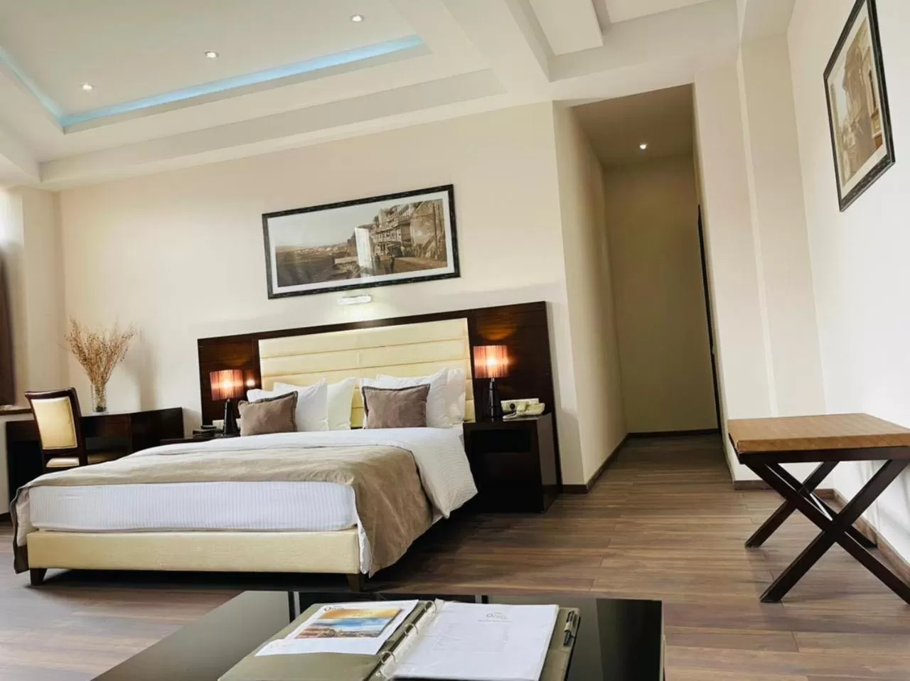 Bed in Hotel Orion Tbilisi