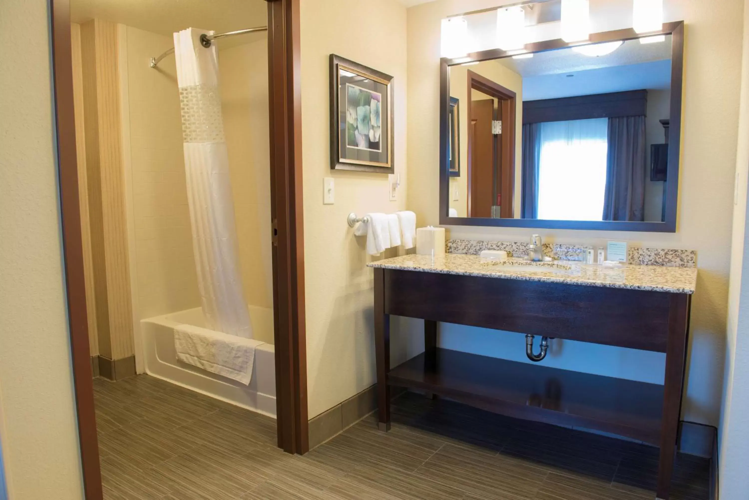 Bathroom in Hampton Inn & Suites Bismarck Northwest