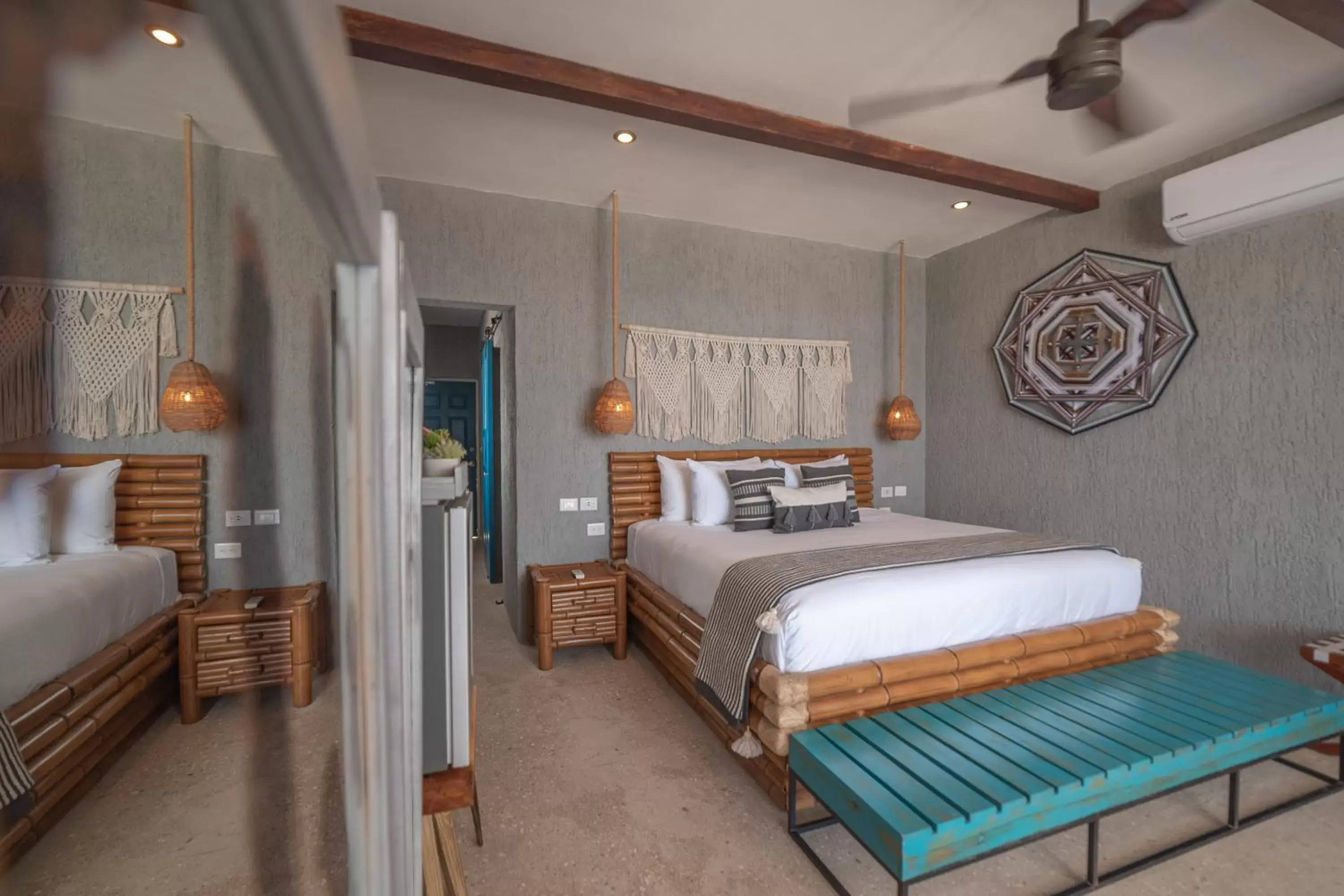 Bedroom, Bed in Hotelito Azul
