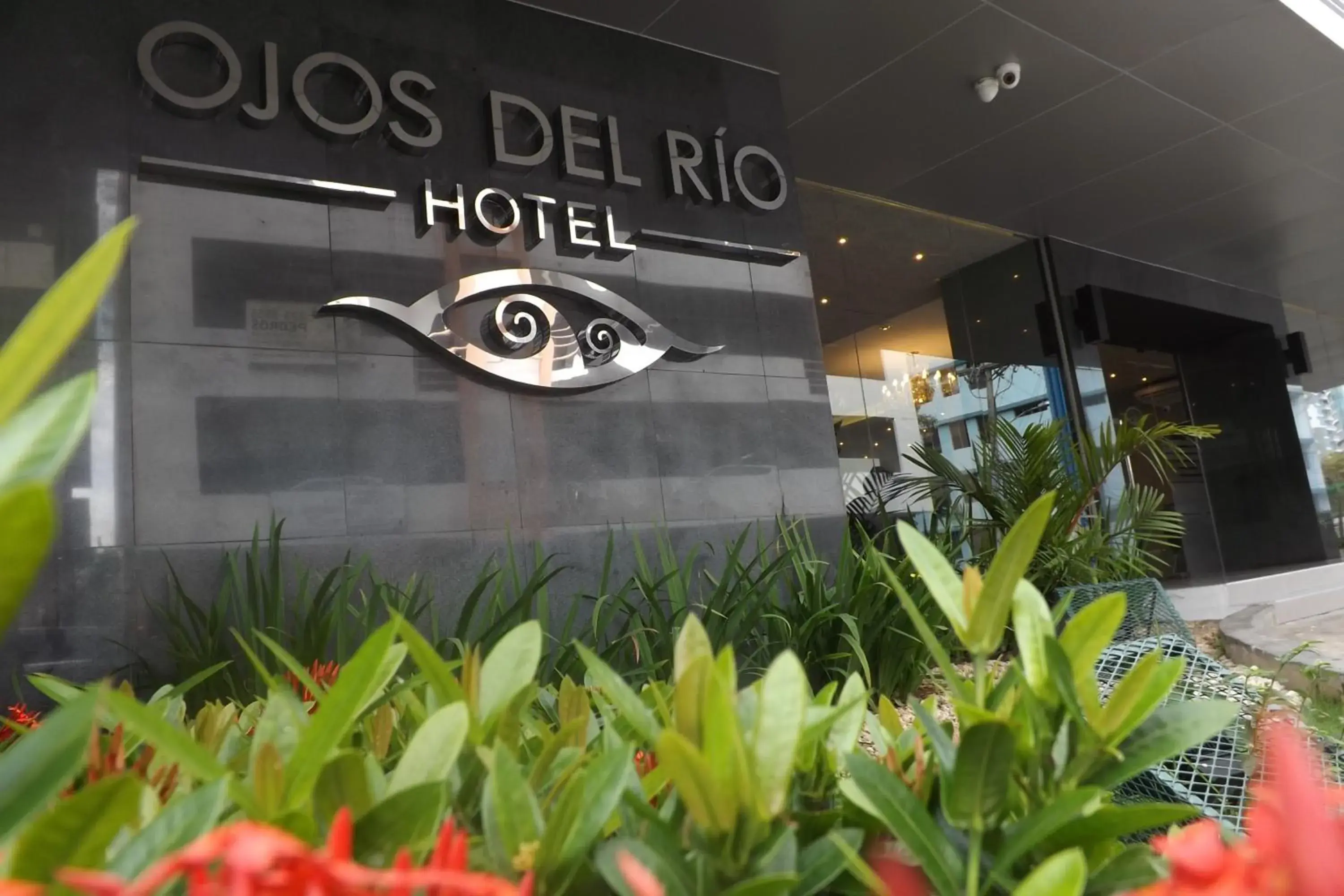 Property building, Facade/Entrance in Hotel Ojos Del Rio
