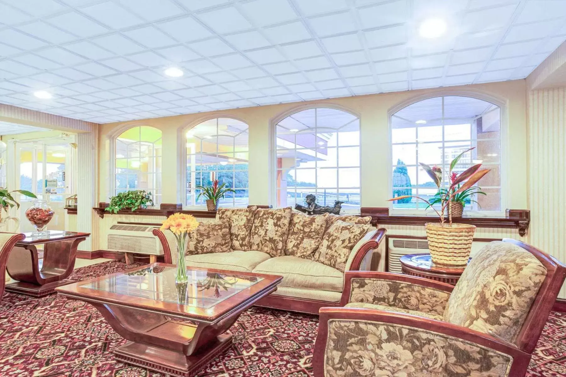 Lobby or reception in Knights Inn Mount Laurel Lobby or reception in Knights Inn Mount Laurel